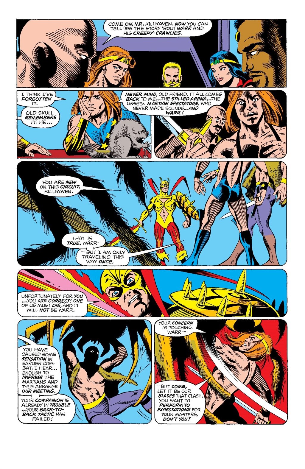 Read online Killraven Epic Collection: Warrior of the Worlds comic -  Issue # TPB (Part 4) - 76