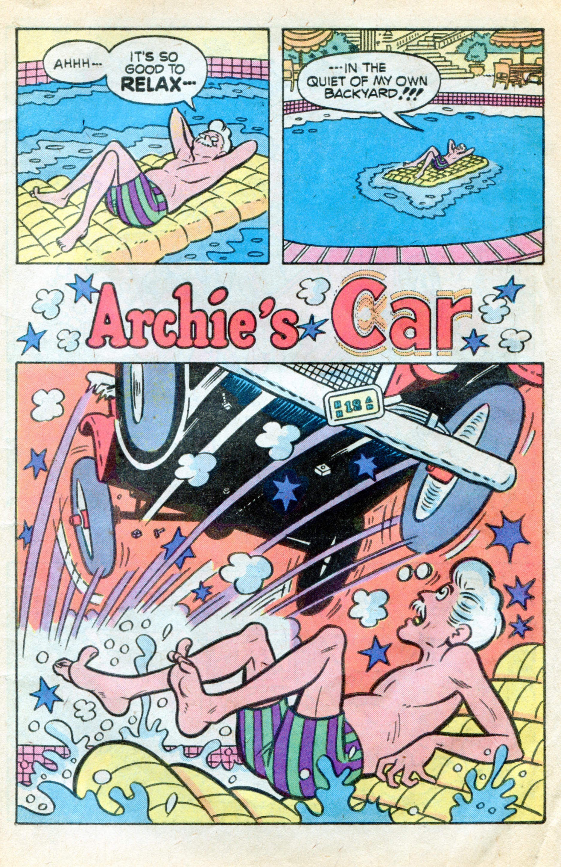 Read online Archie's Car comic -  Issue # Full - 3