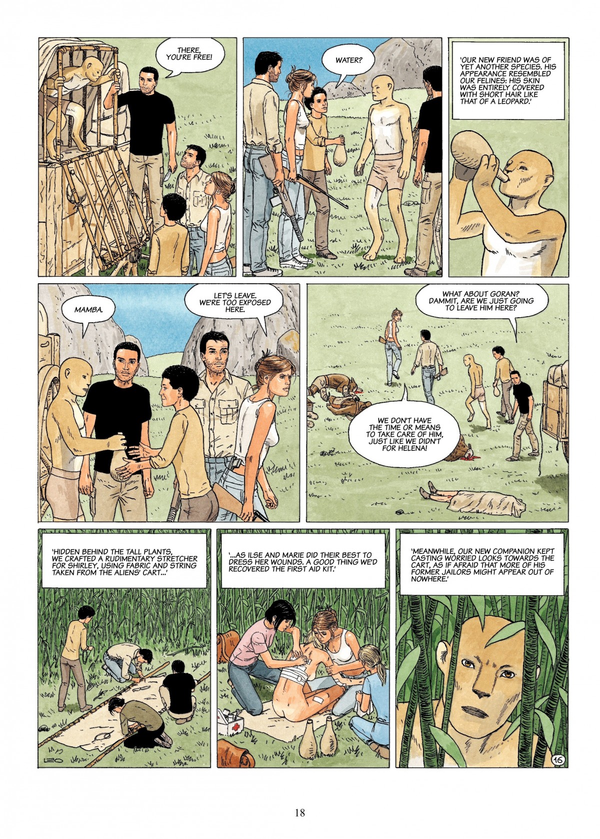 Read online The Survivors comic -  Issue #2 - 18