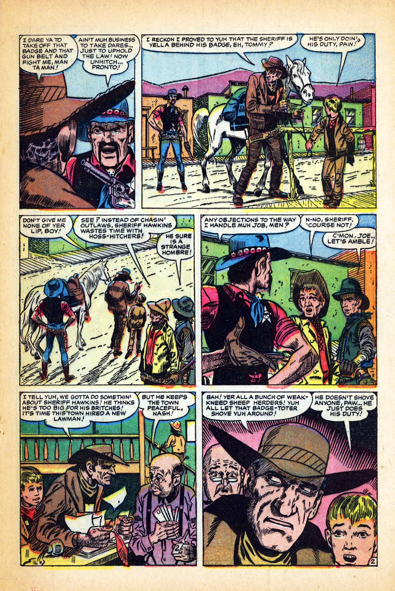 Read online Annie Oakley comic -  Issue #6 - 21