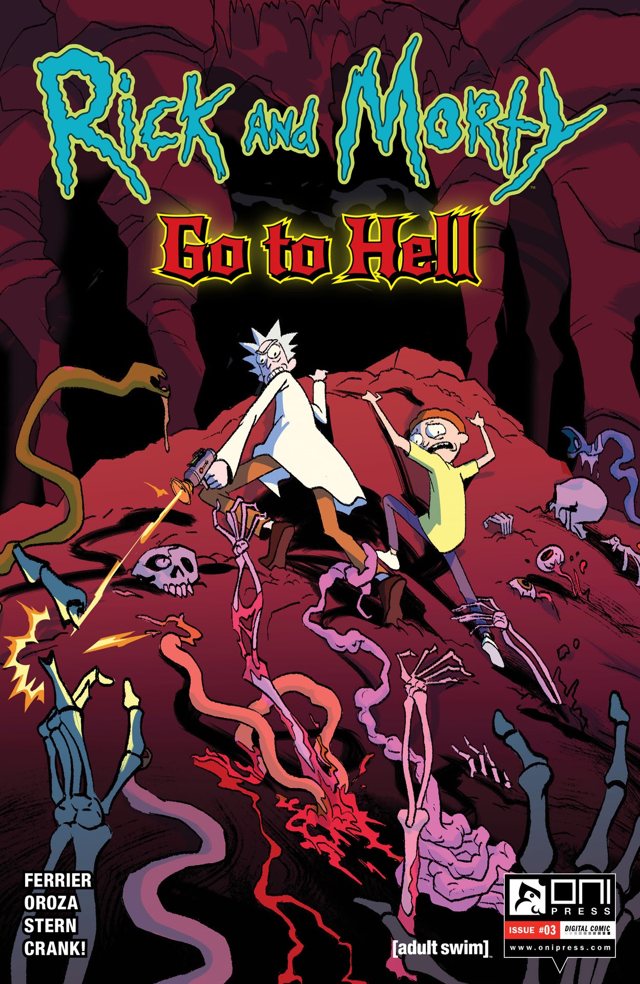 Read online Rick and Morty: Go to Hell comic -  Issue #3 - 1