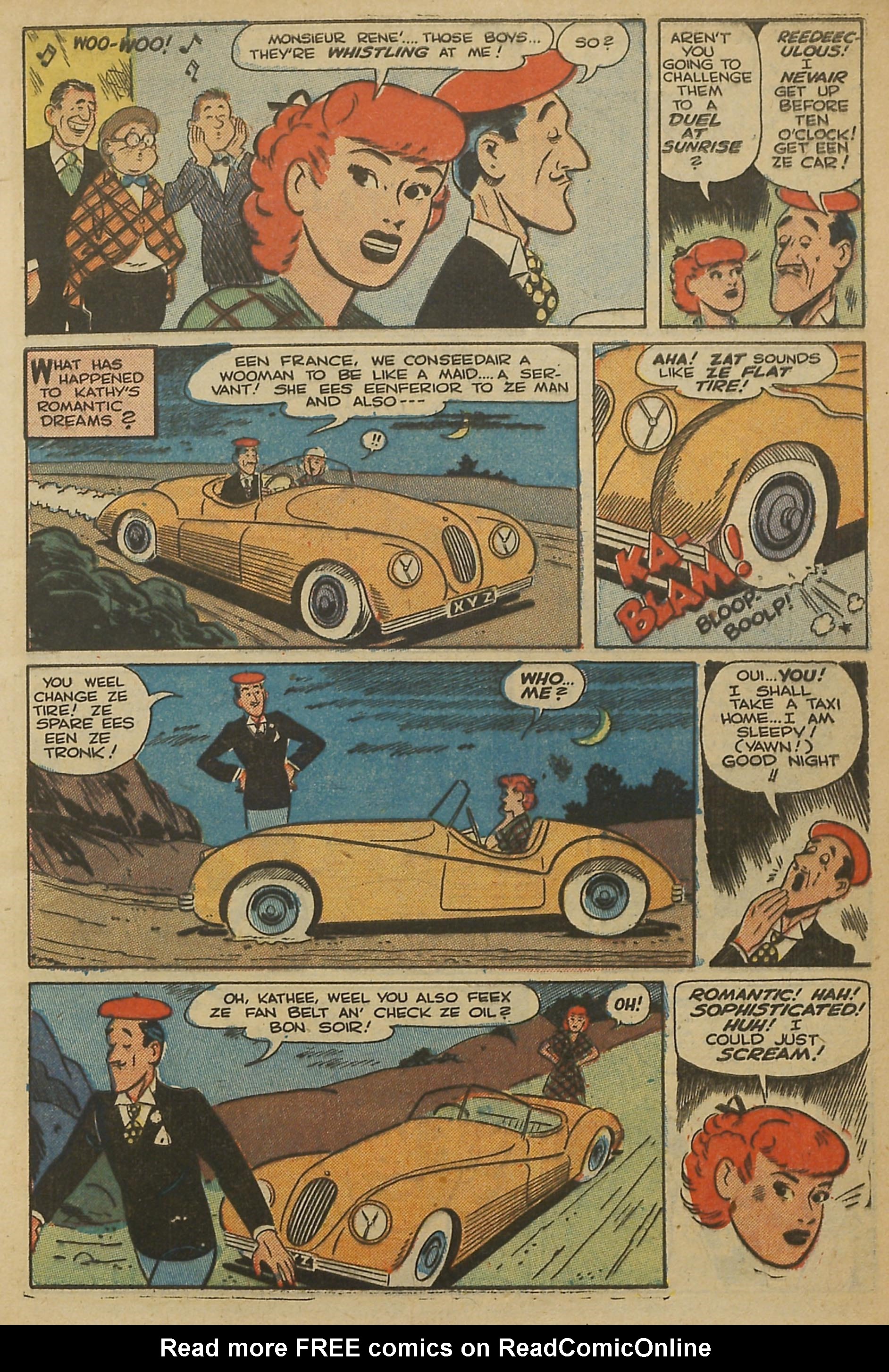 Read online Kathy (1949) comic -  Issue #8 - 9