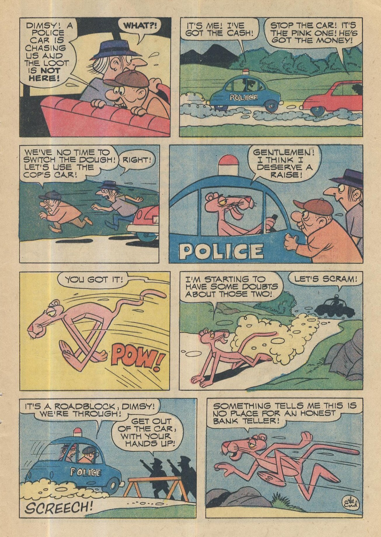 Read online The Pink Panther (1971) comic -  Issue #13 - 17