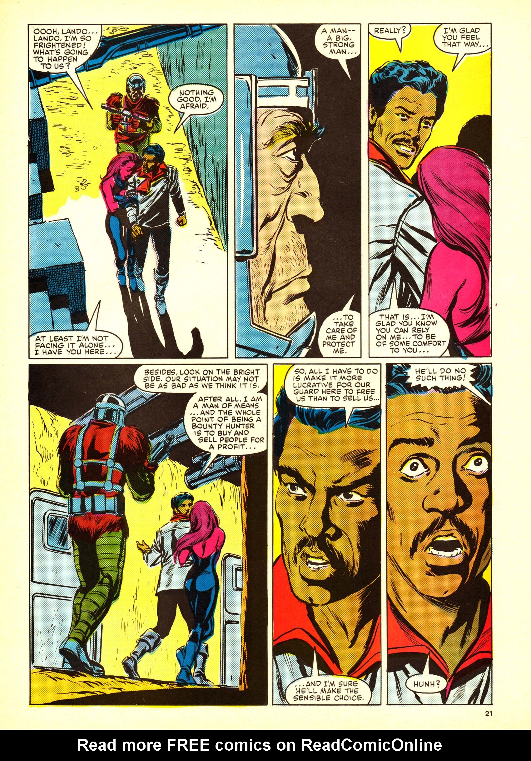 Read online Return of the Jedi comic -  Issue #153 - 21