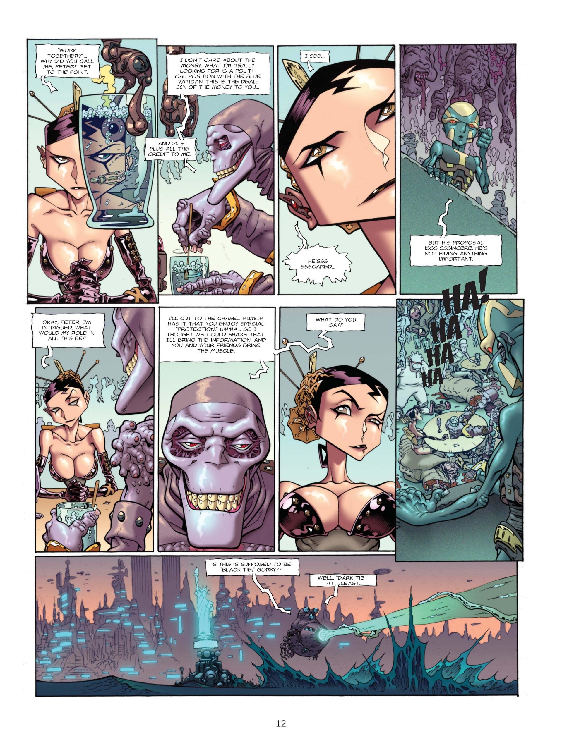 Read online Genetic Grunge comic -  Issue #2 - 14