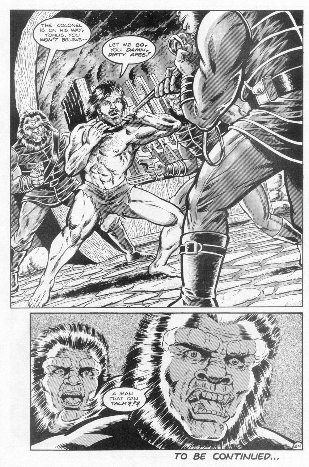 Read online Planet of the Apes: Blood of the Apes comic -  Issue #1 - 25