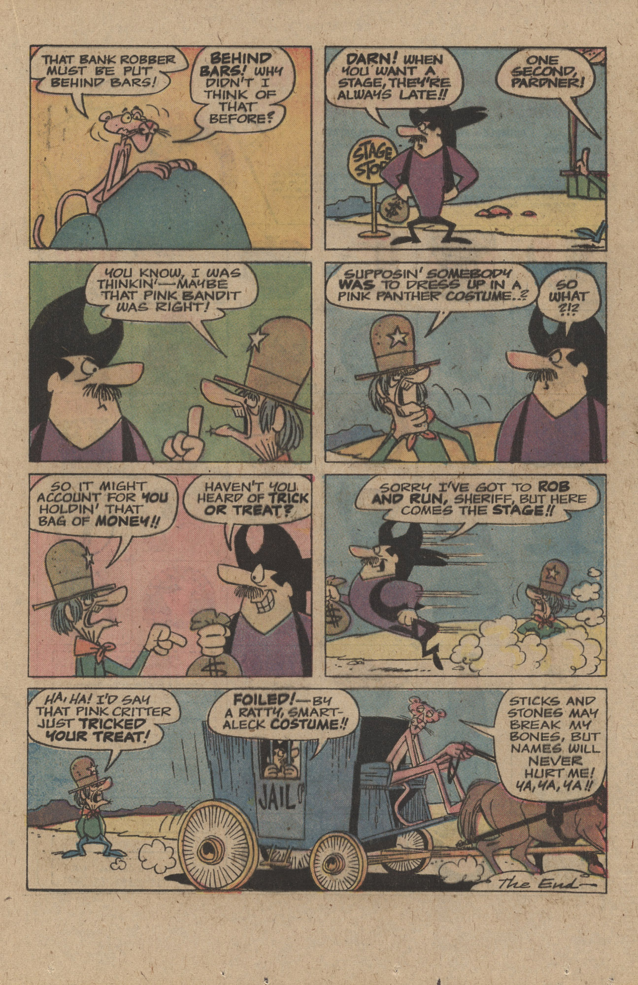 Read online The Pink Panther (1971) comic -  Issue #36 - 17