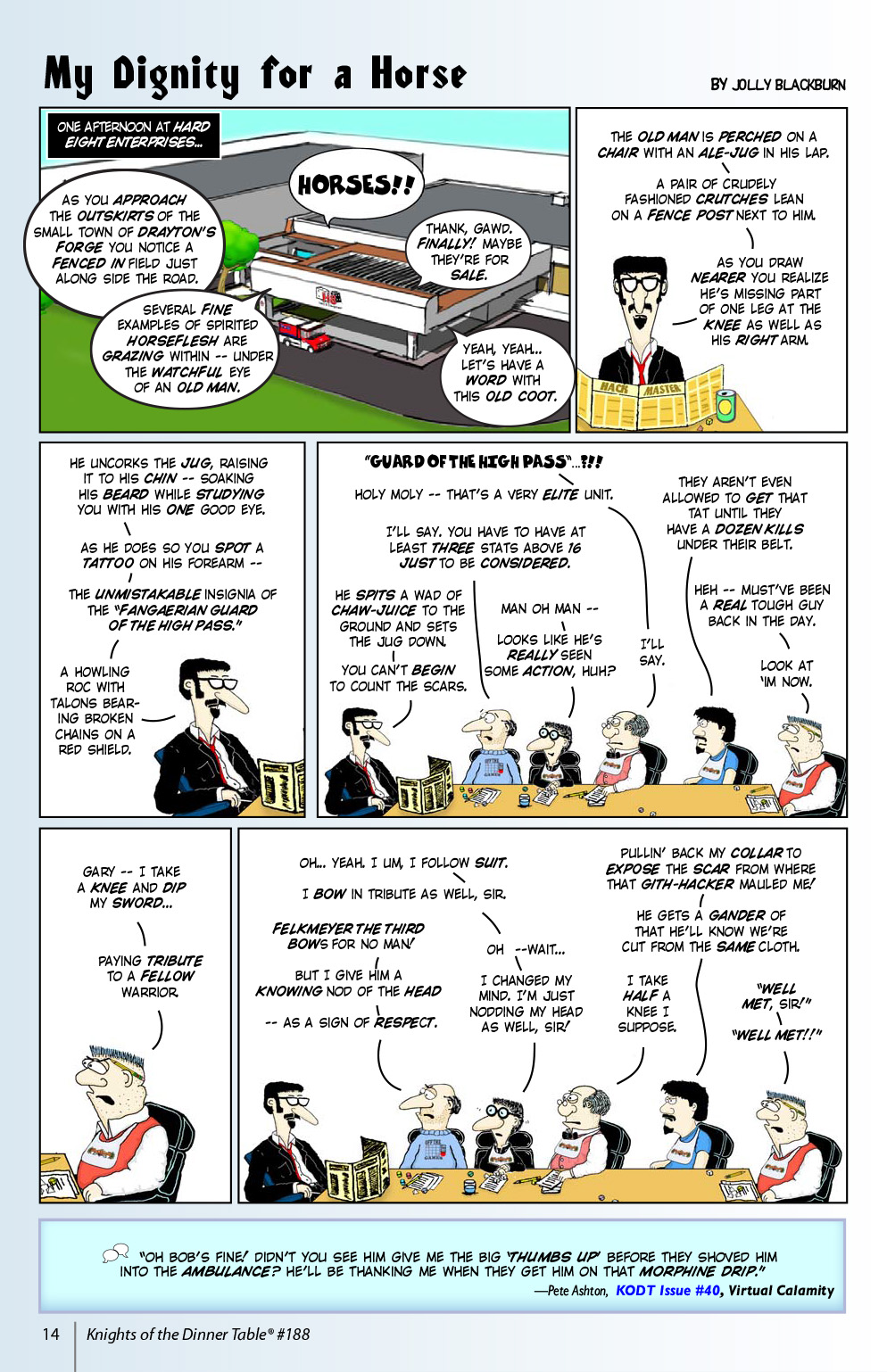 Read online Knights of the Dinner Table comic -  Issue #188 - 16