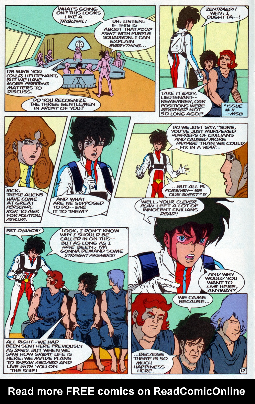 Read online Robotech The Macross Saga comic -  Issue #23 - 13