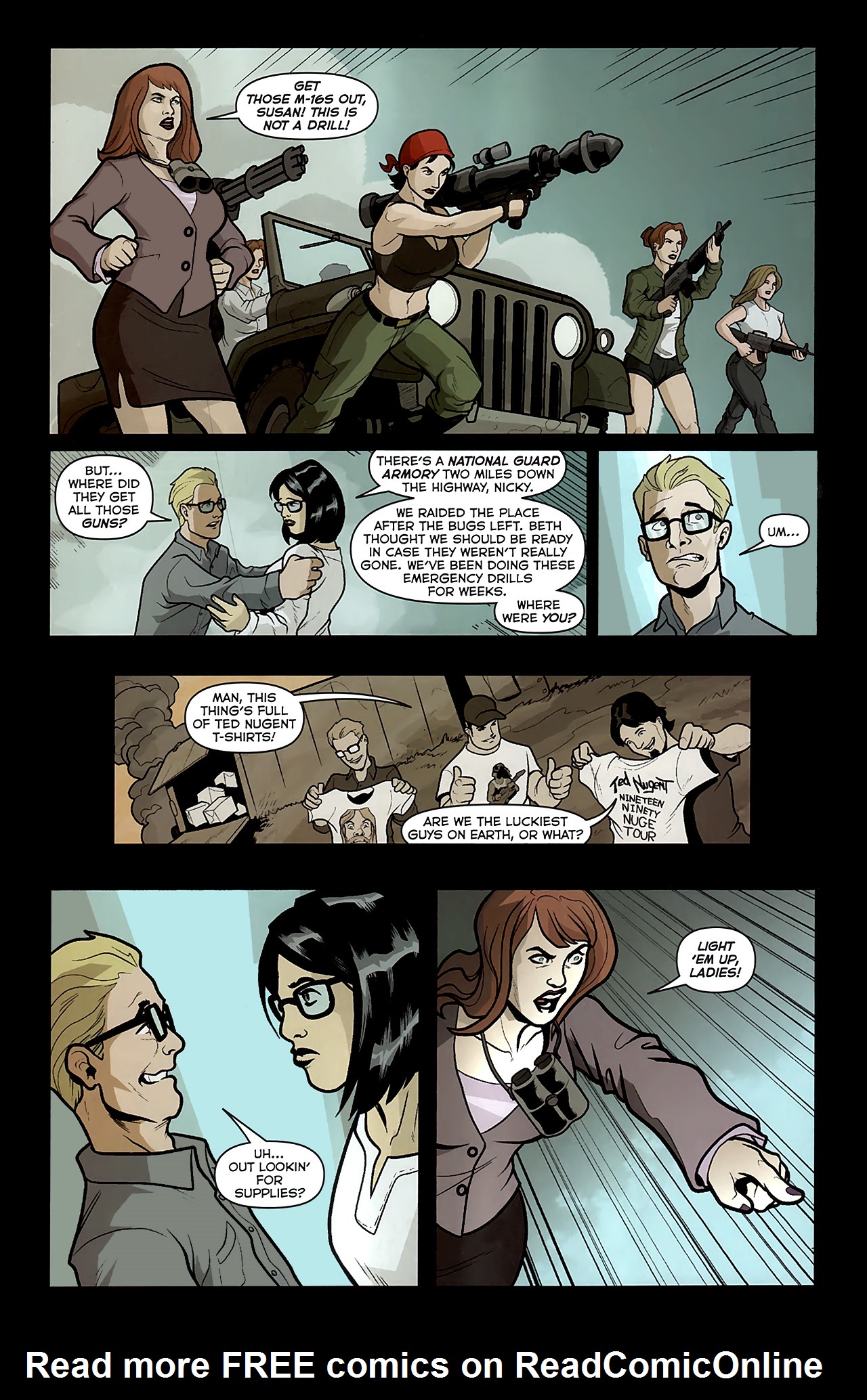Read online Resurrection (2009) comic -  Issue #8 - 21