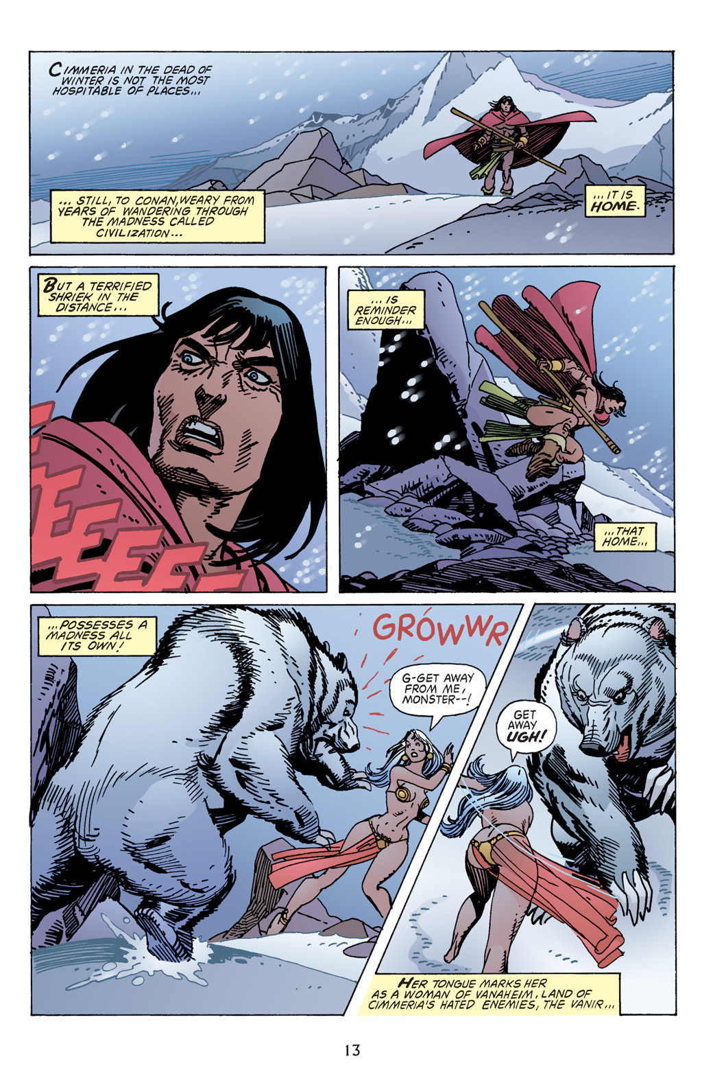 Read online The Chronicles of Conan comic -  Issue # TPB 17 (Part 1) - 13