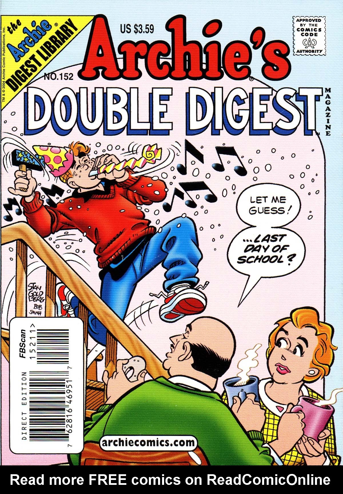 Read online Archie's Double Digest Magazine comic -  Issue #152 - 1