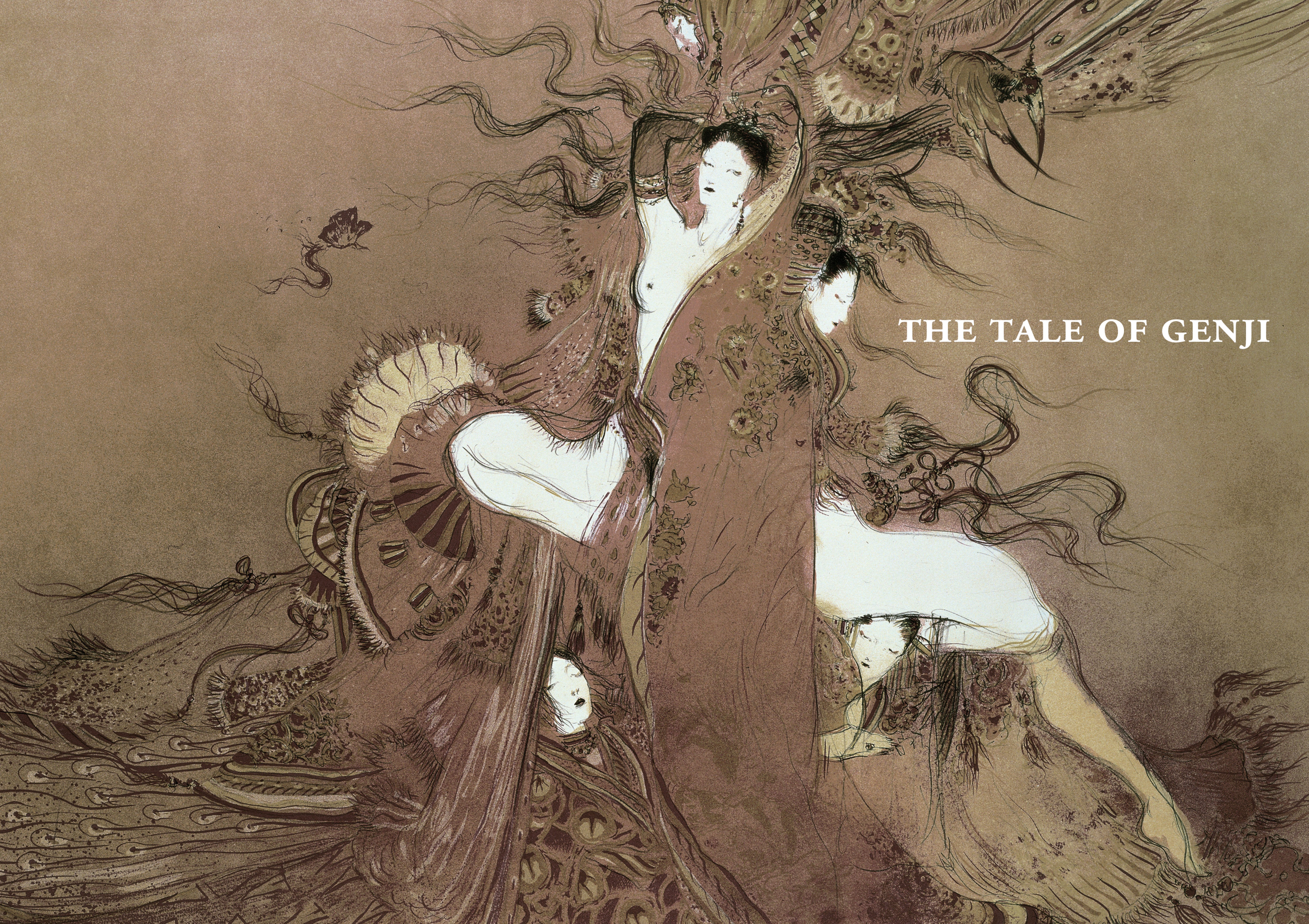 Read online Elegant Spirits: Amano's Tale of Genji and Fairies comic -  Issue # TPB - 6