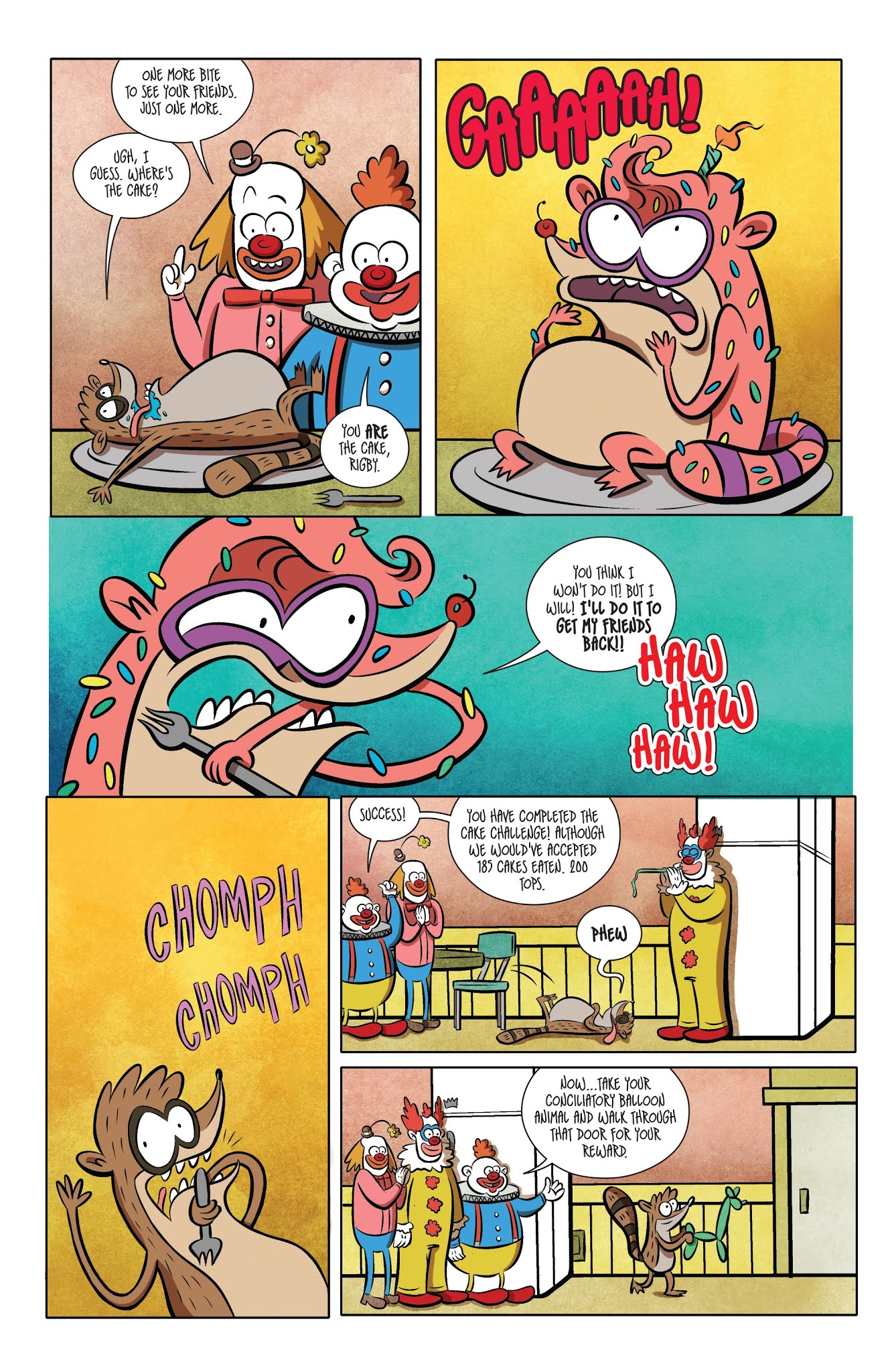 Read online Regular Show: Parks and Wreck comic -  Issue # TPB - 69
