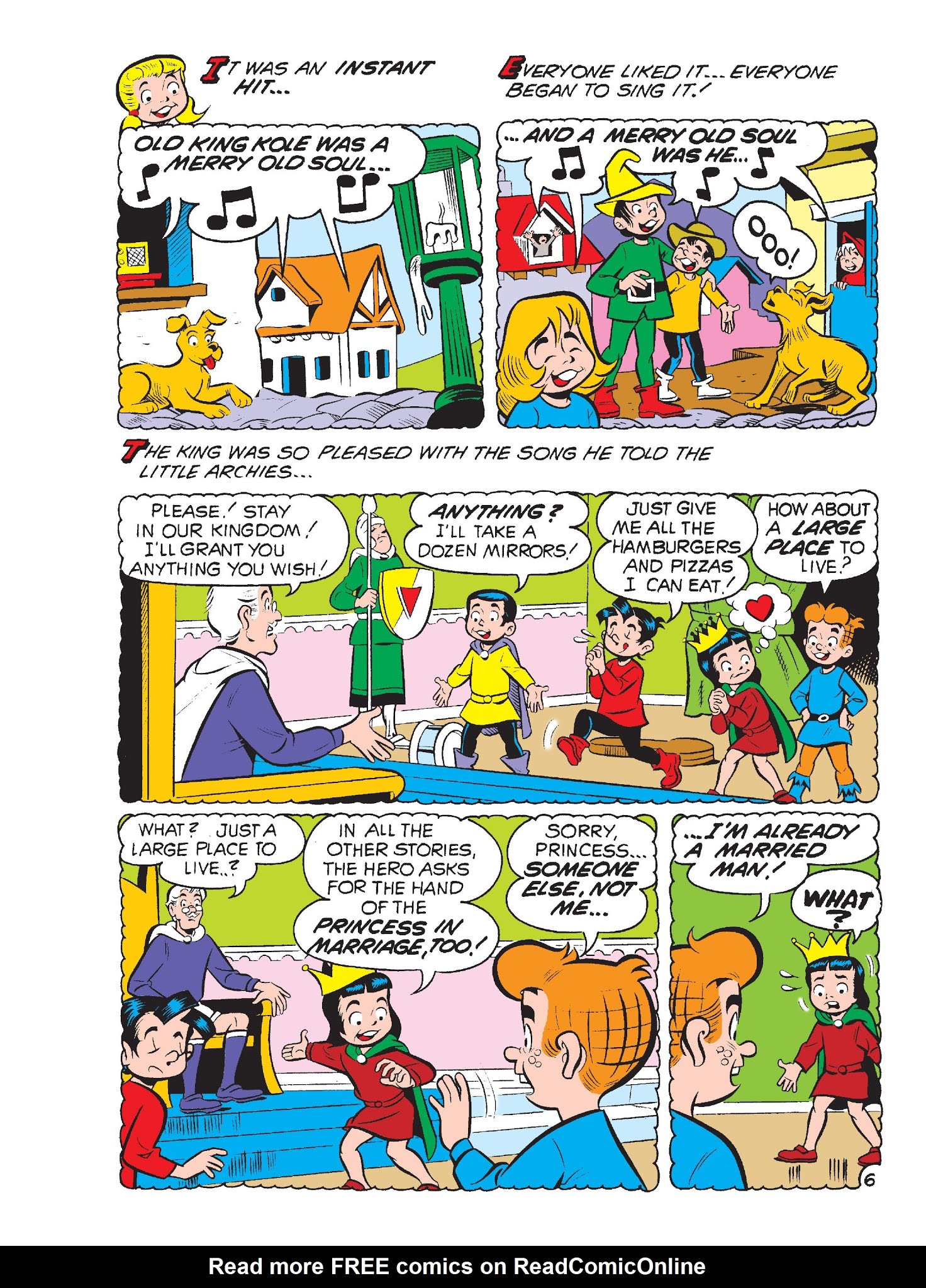 Read online Archie's Funhouse Double Digest comic -  Issue #18 - 133