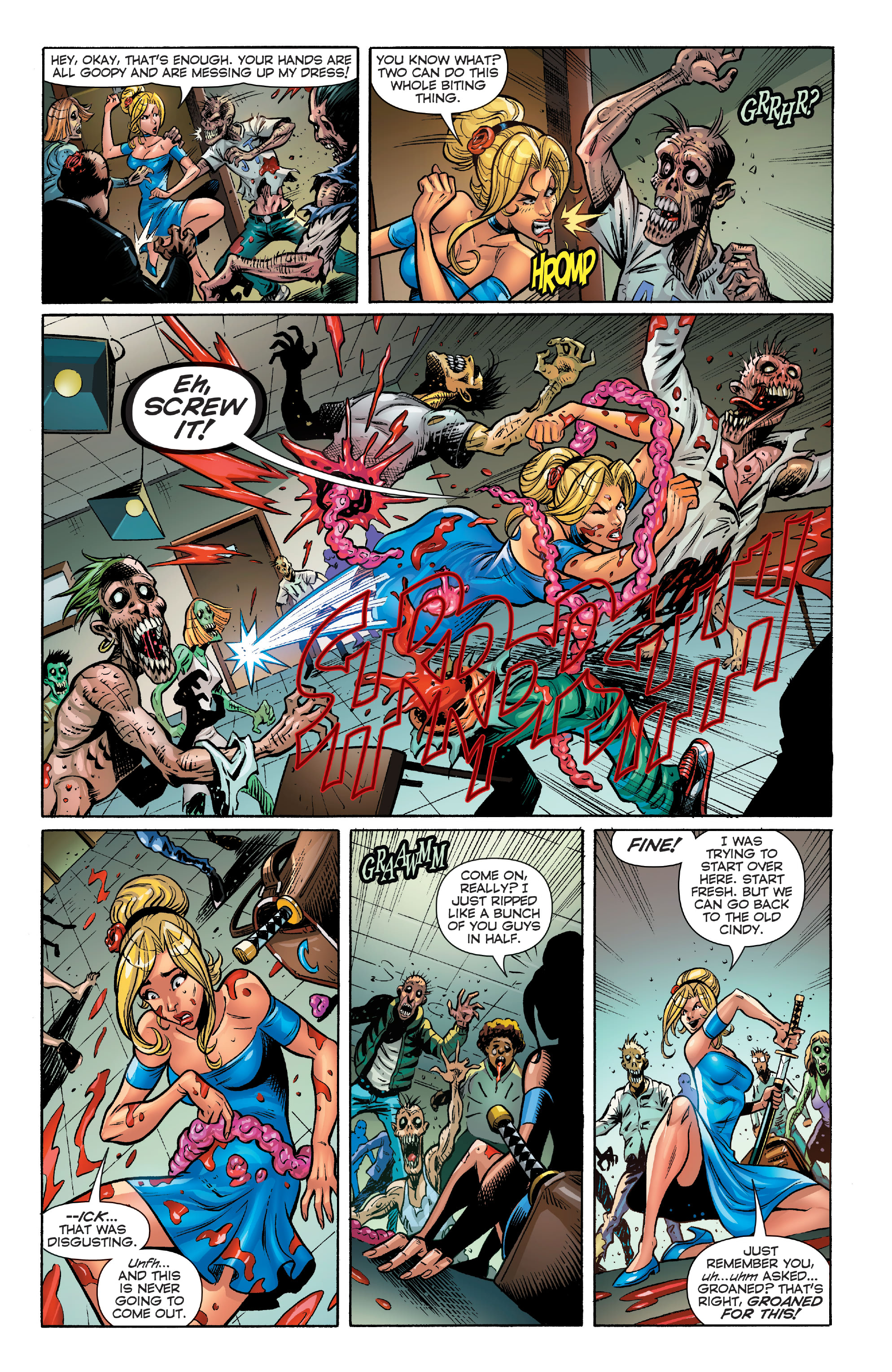 Read online Grimm Spotlight: Cinderella vs Zombies comic -  Issue # Full - 11