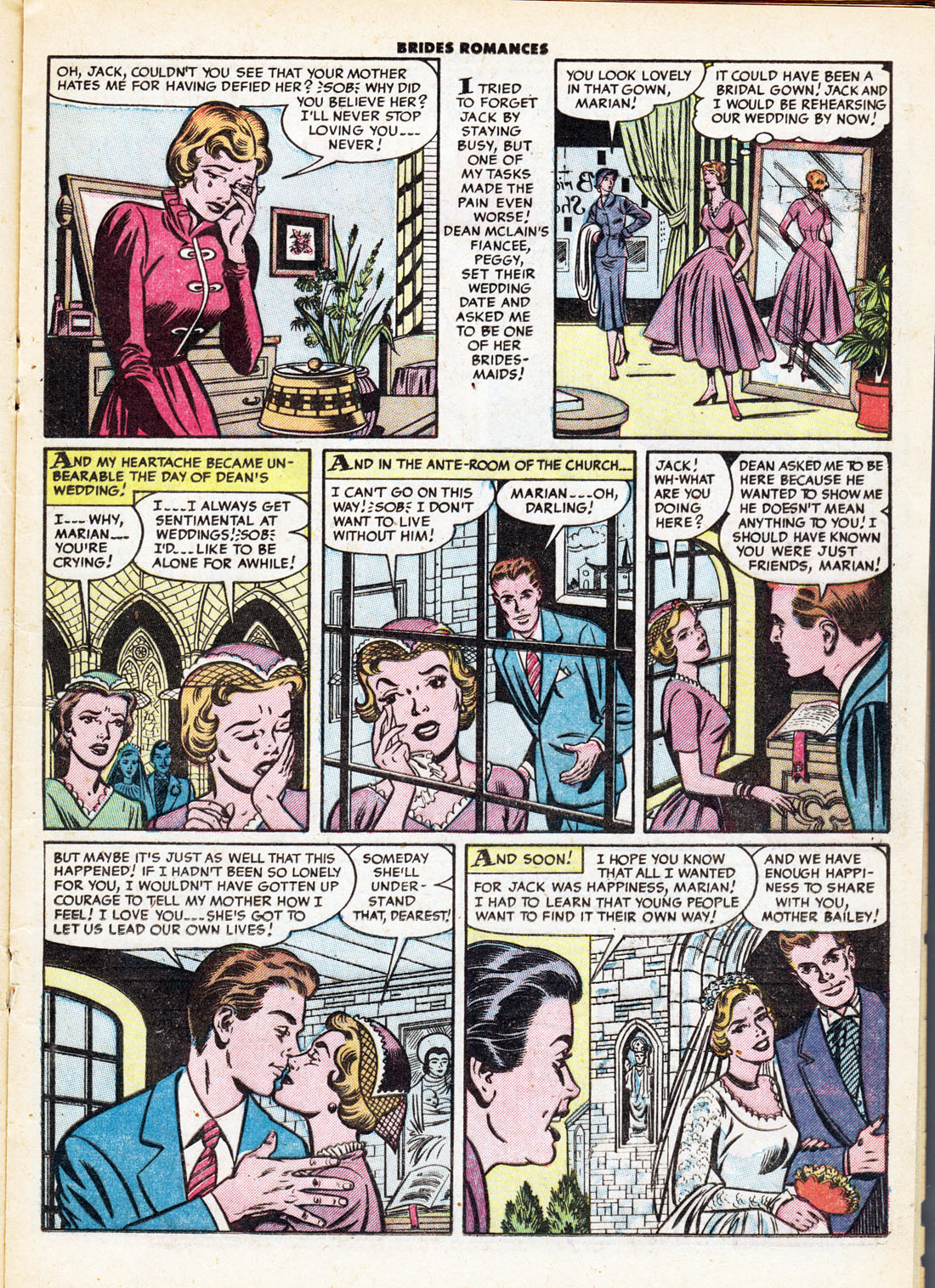 Read online Brides Romances comic -  Issue #6 - 17