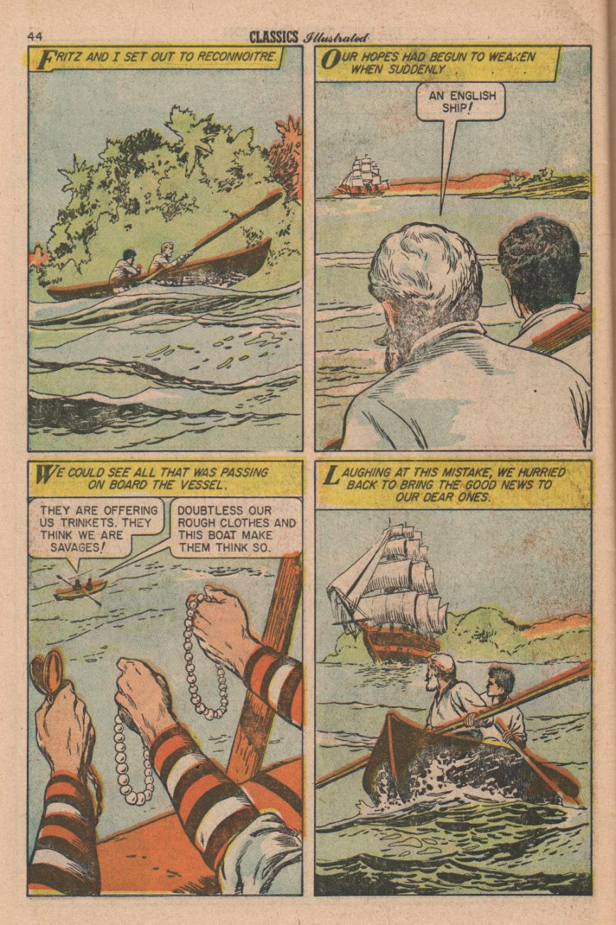Read online Classics Illustrated comic -  Issue #42 - 46