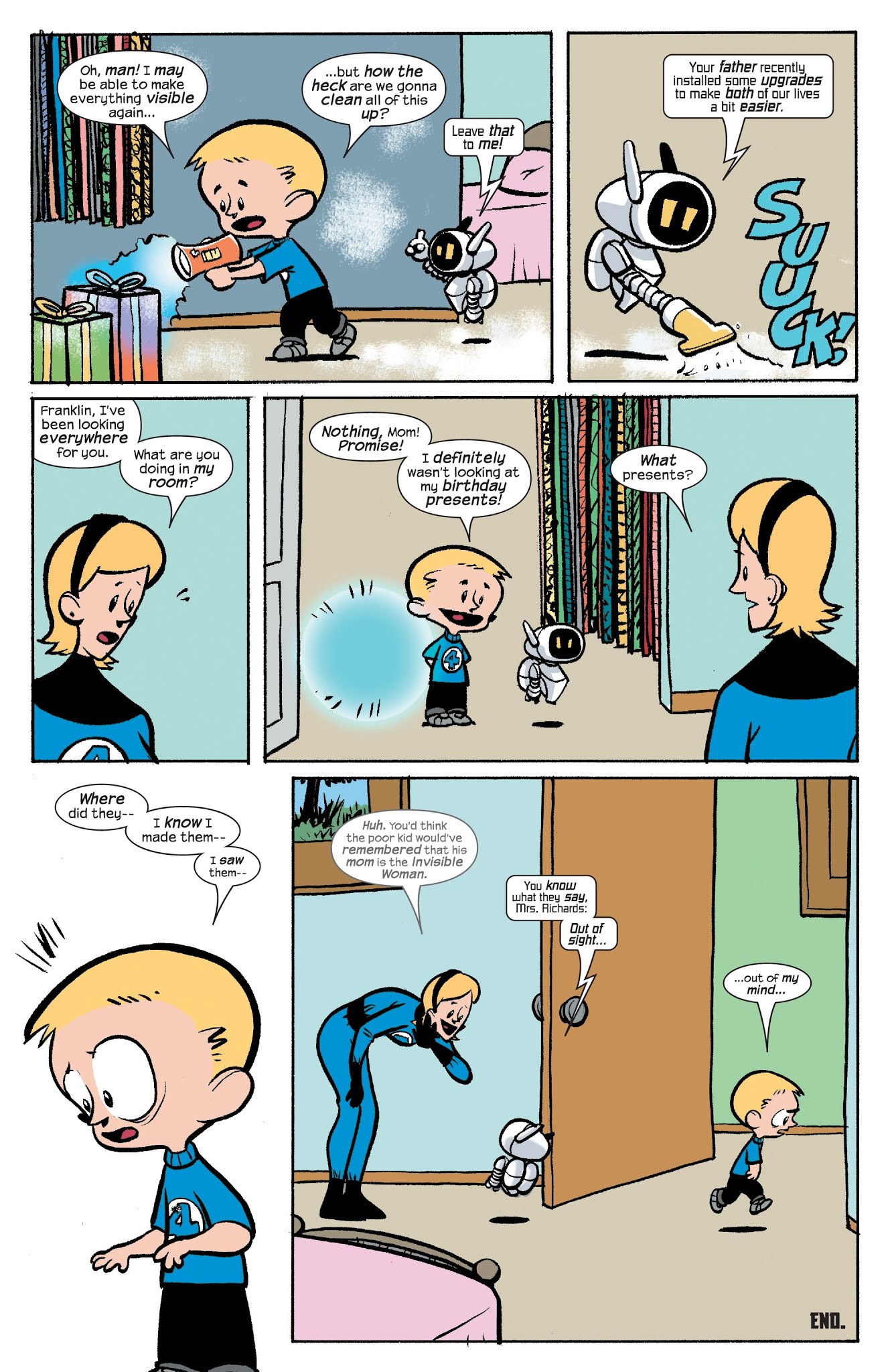 Read online Franklin Richards: A Fantastic Year comic -  Issue # TPB - 8