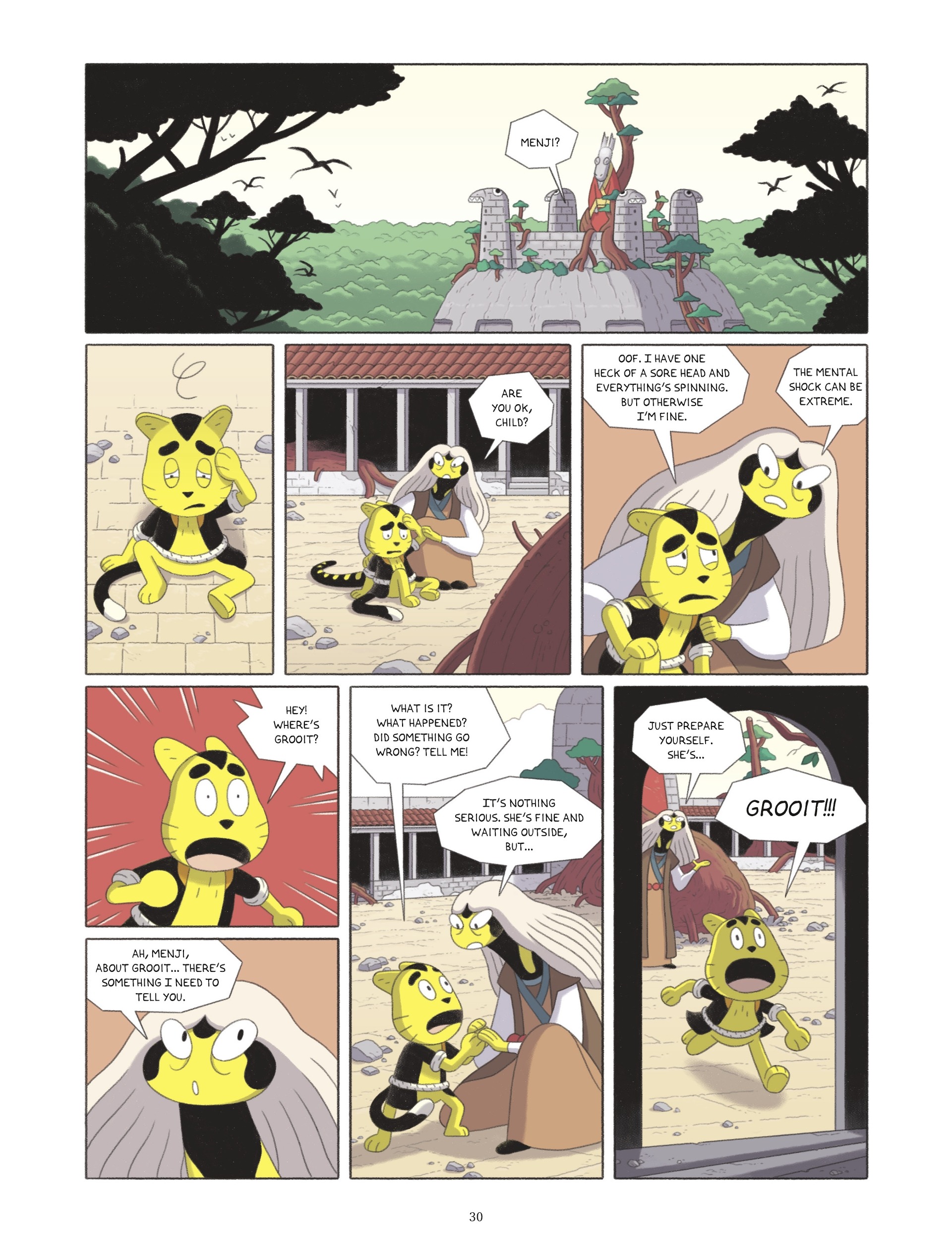Read online Menji and the Ruins of Mount Mystery comic -  Issue # Full - 30