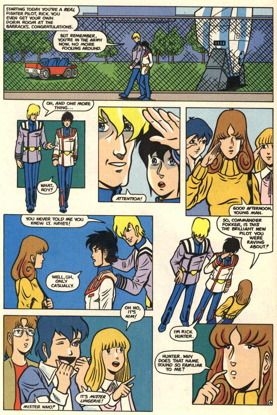 Read online Robotech The Macross Saga comic -  Issue #6 - 8