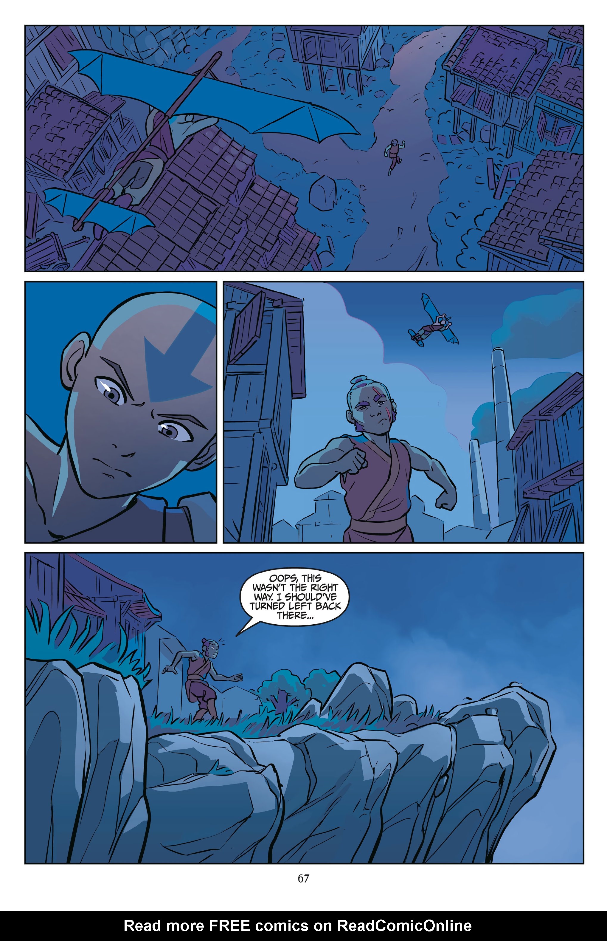 Read online Nickelodeon Avatar: The Last Airbender - Imbalance comic -  Issue # _Omnibus (Part 1) - 68