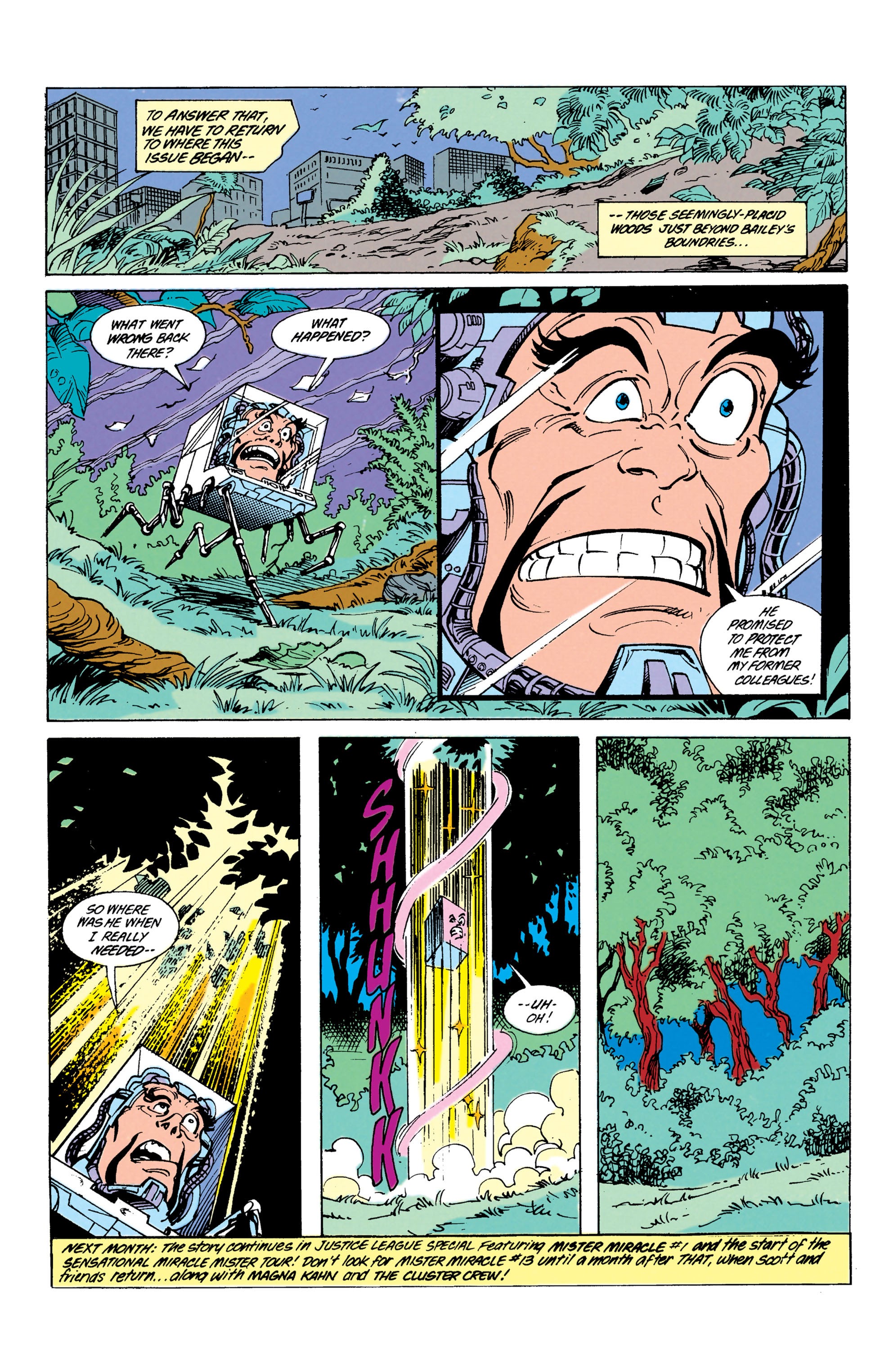 Read online Mister Miracle (1989) comic -  Issue #12 - 23