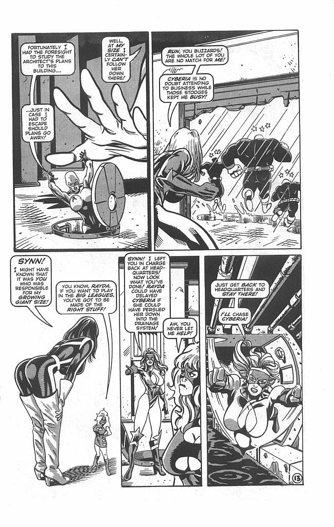 Read online FemForce Special: Rayda The Cyberian Connection comic -  Issue #2 - 15