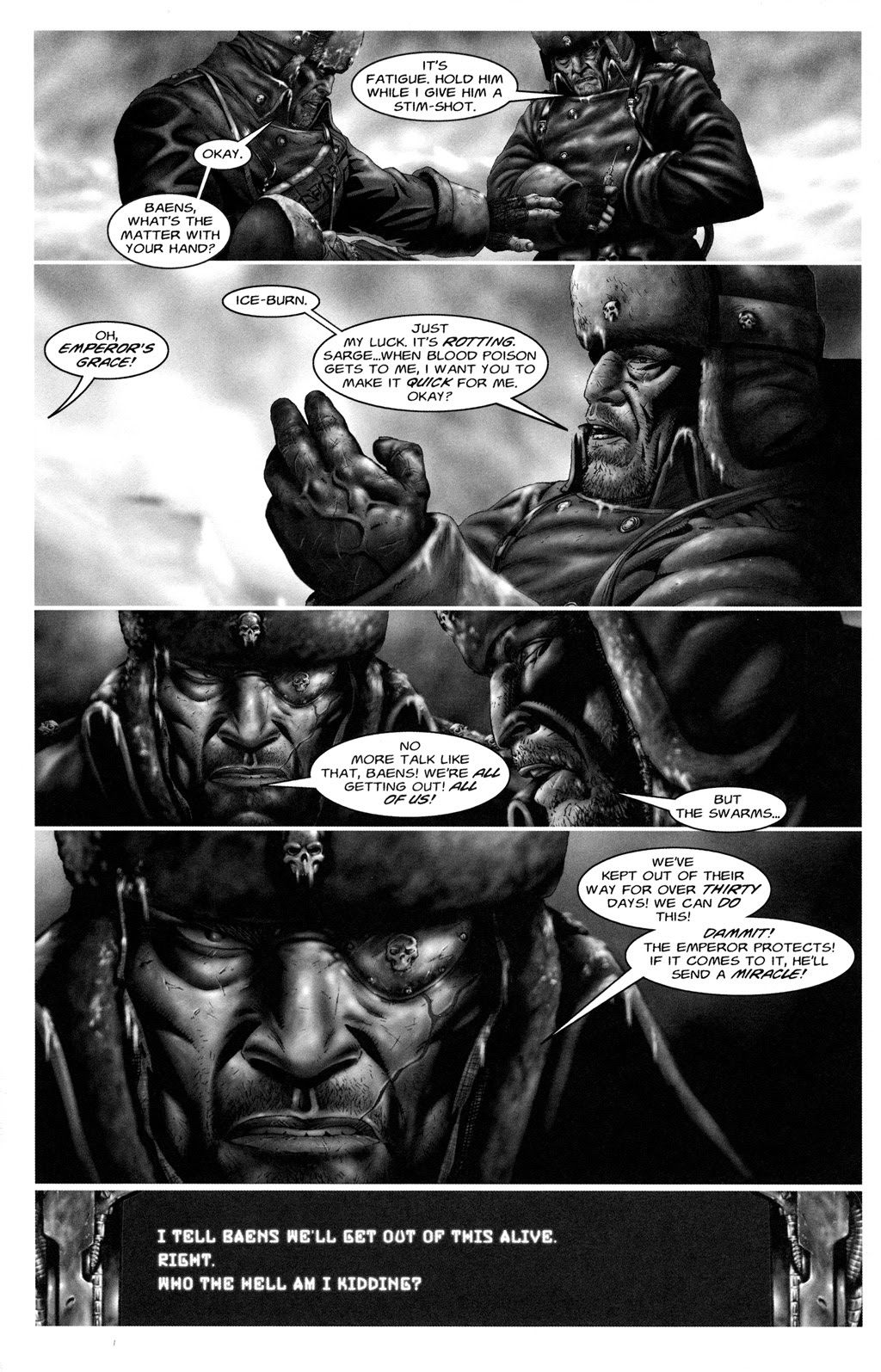 Read online Warhammer 40,000: Lone Wolves comic -  Issue # TPB - 8