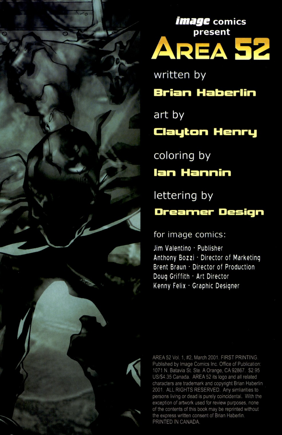 Read online Area 52 comic -  Issue #2 - 2