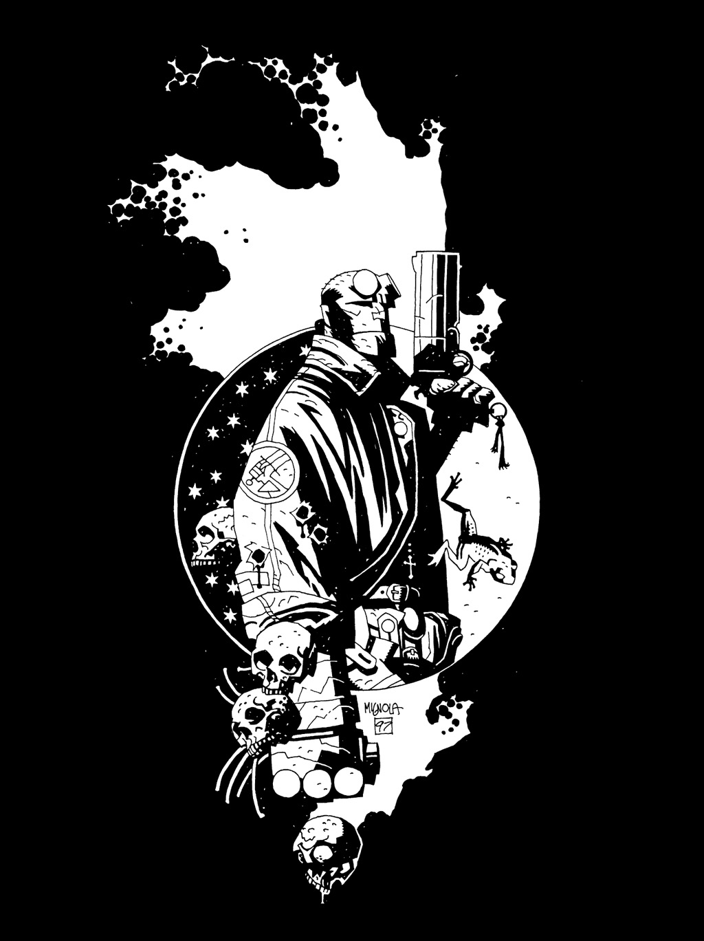 Read online The Art of Hellboy comic -  Issue # TPB - 60