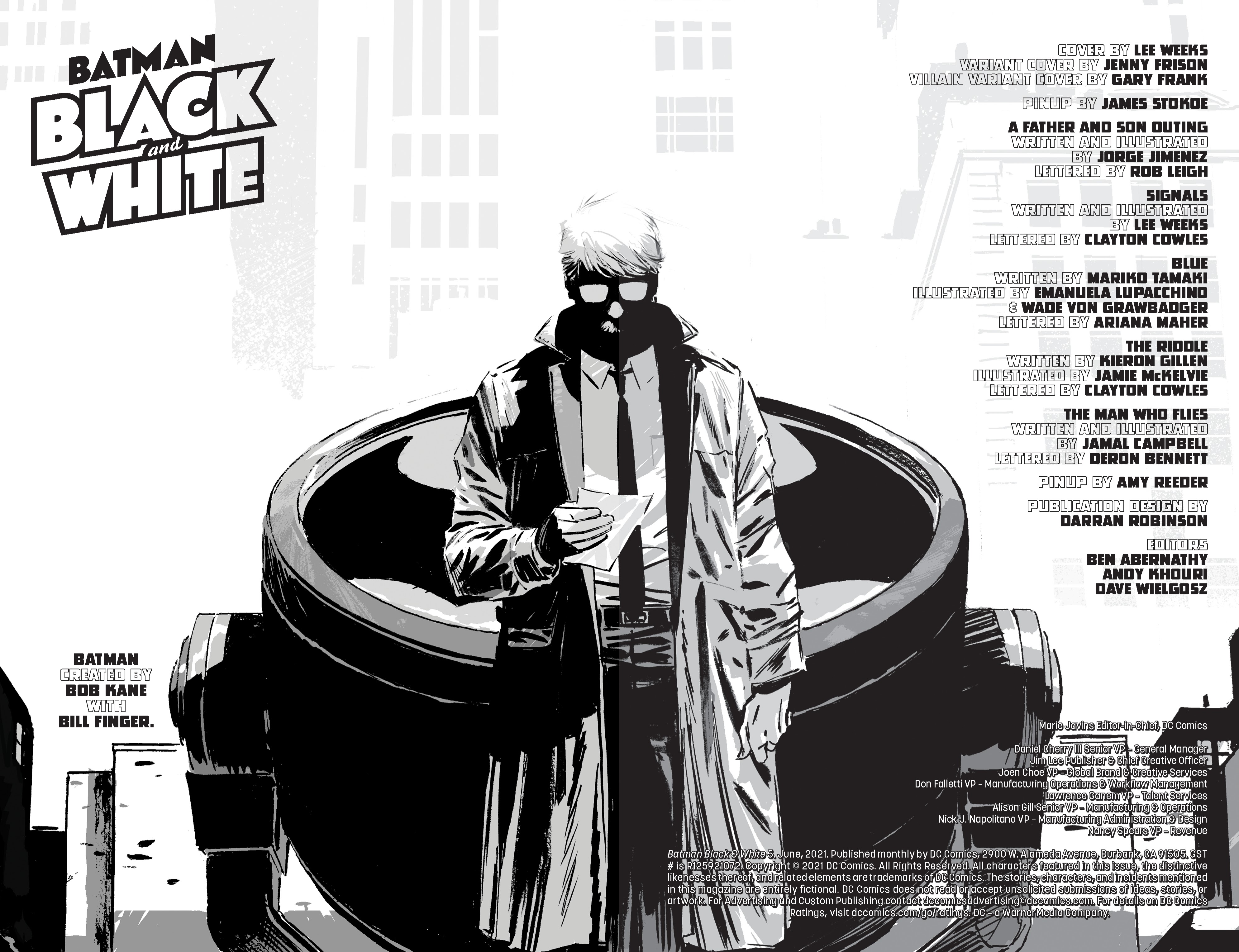 Read online Batman Black & White comic -  Issue #5 - 3