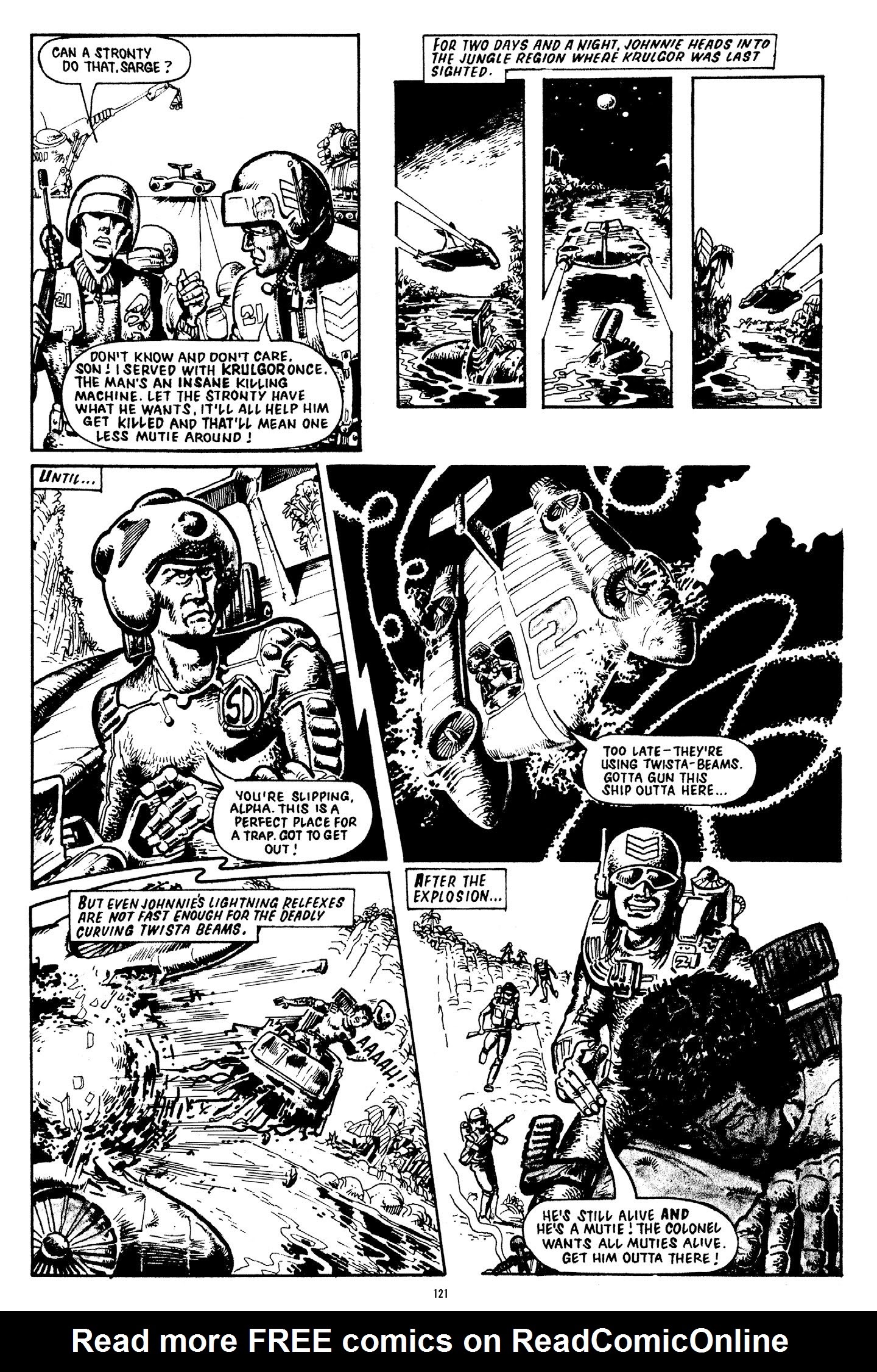 Read online Strontium Dog Search and Destroy: The Starlord Years comic -  Issue # TPB - 108