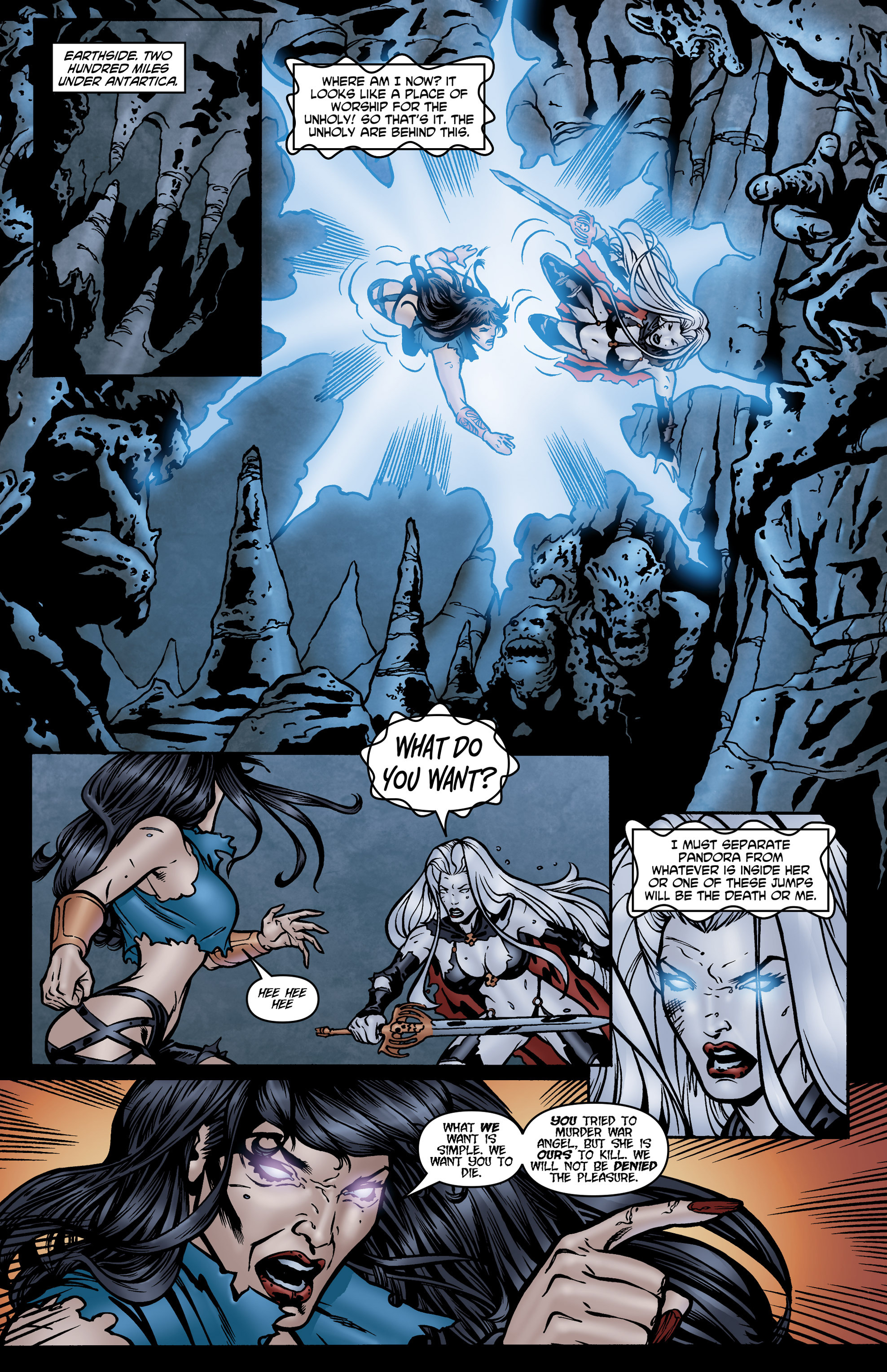 Read online Lady Death Origins comic -  Issue #5 - 10