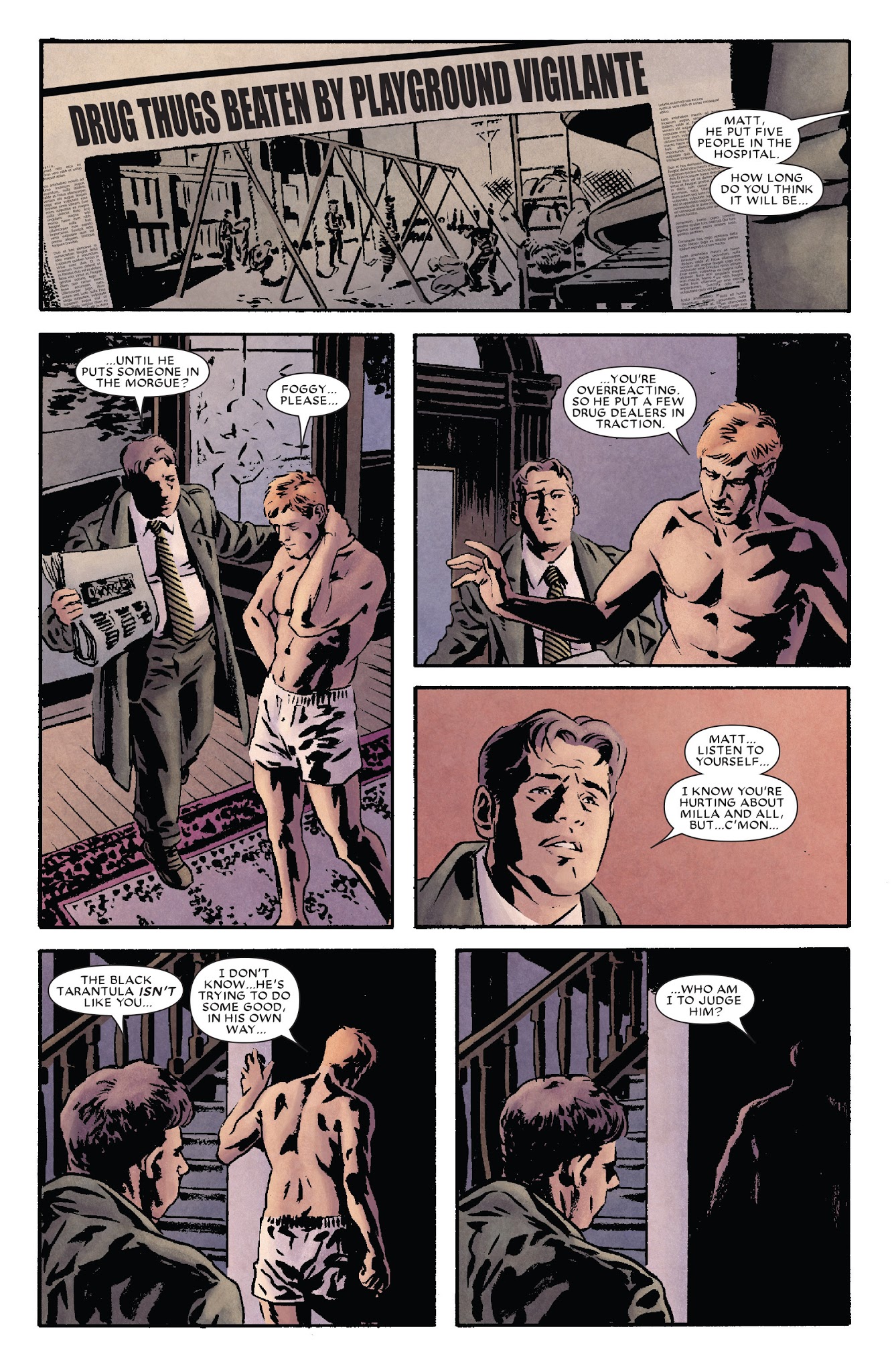 Read online Daredevil: Blood of the Tarantula comic -  Issue # Full - 7