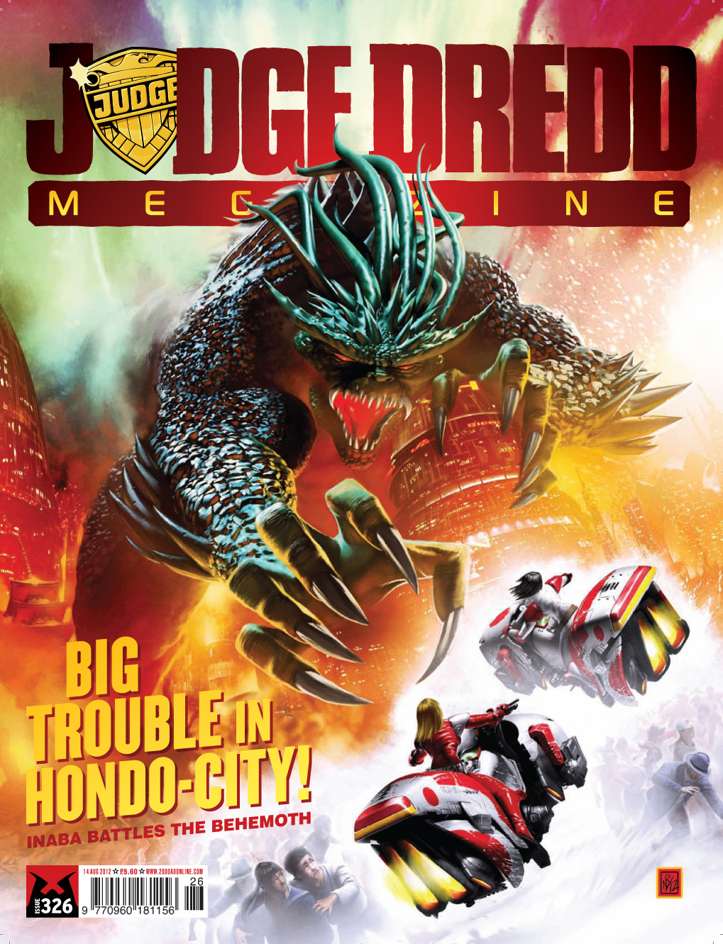 Read online Judge Dredd Megazine (Vol. 5) comic -  Issue #326 - 1