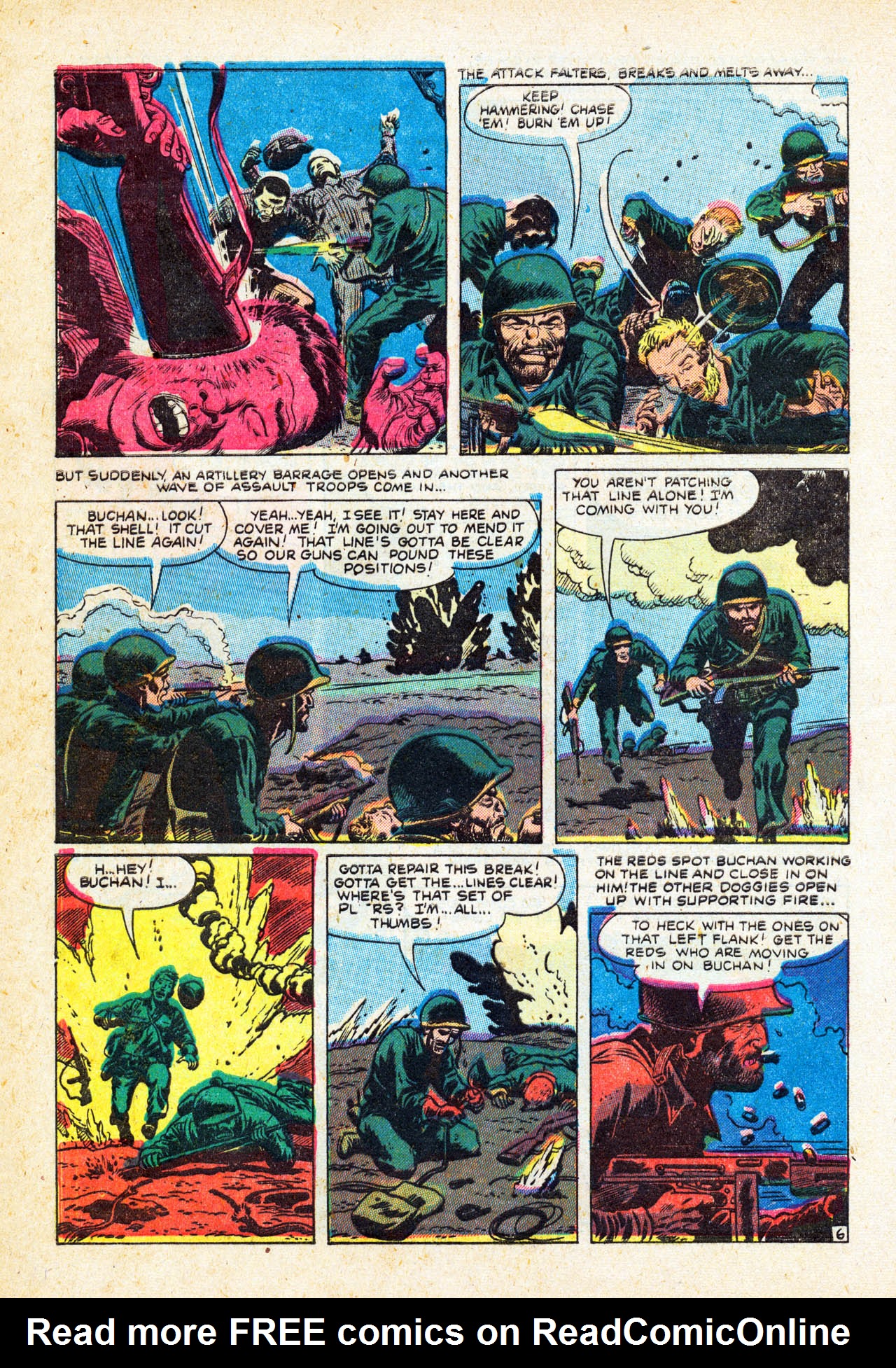 Read online Combat (1952) comic -  Issue #2 - 8