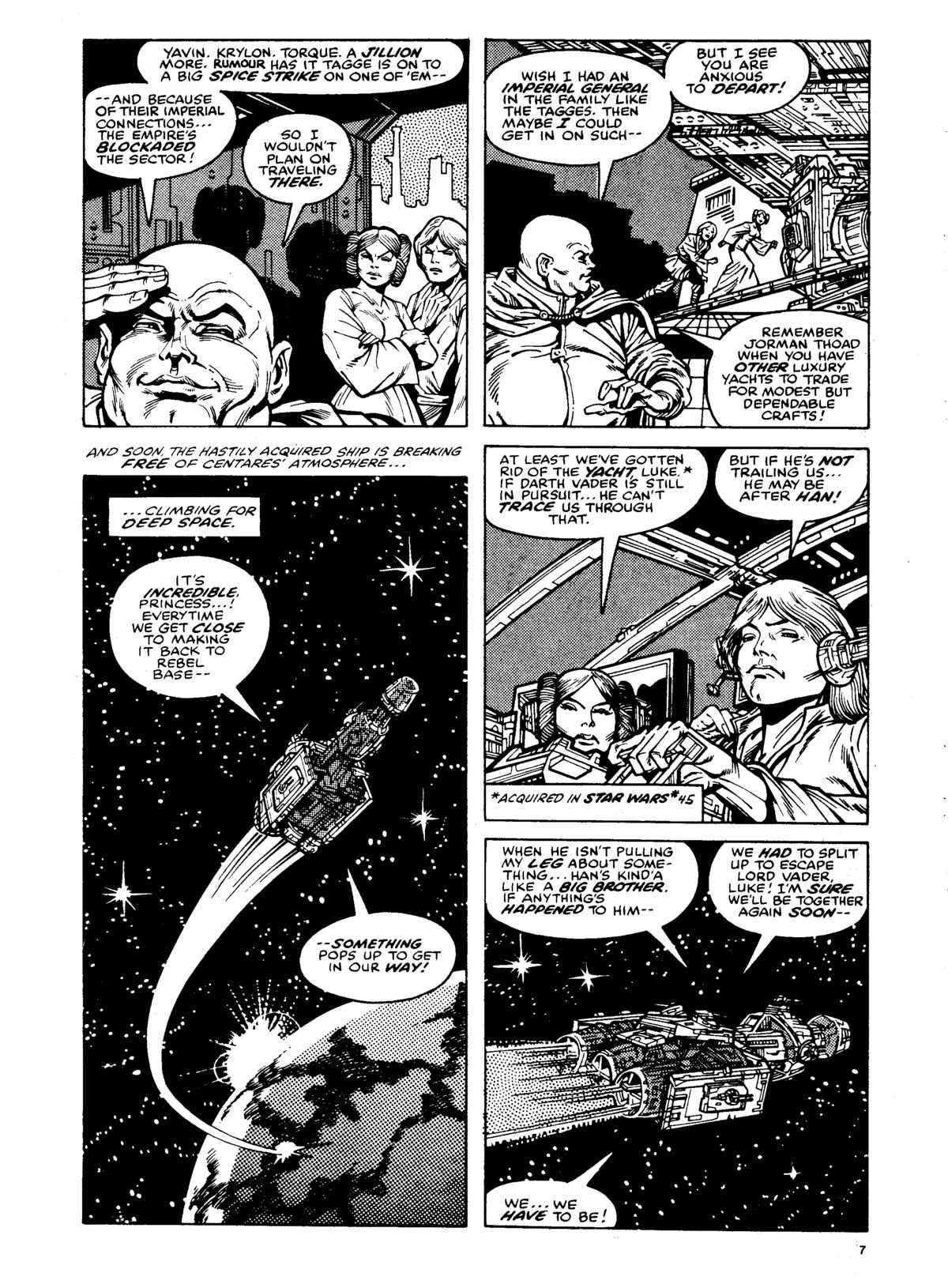 Read online Star Wars Weekly comic -  Issue #53 - 7