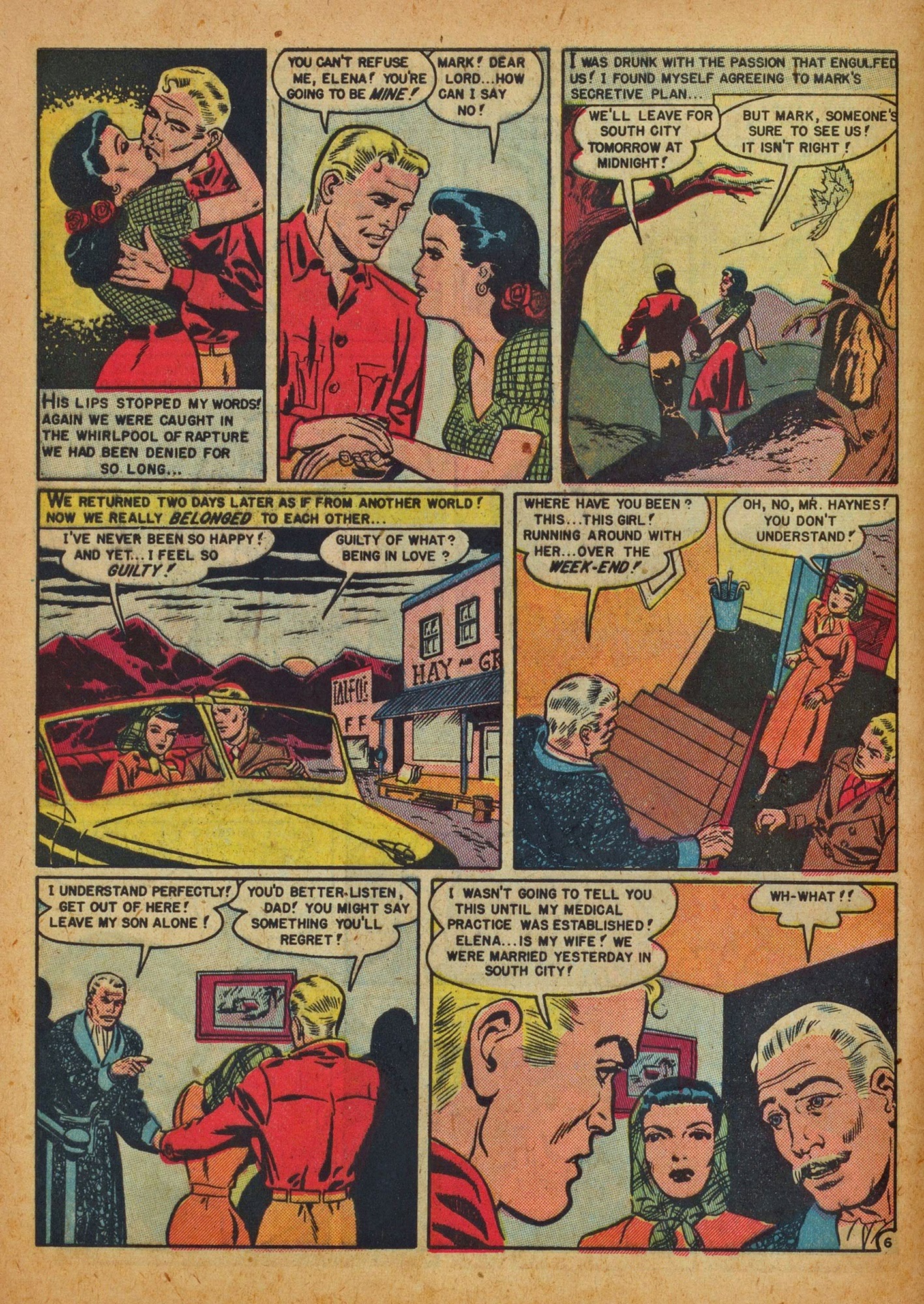 Read online Modern Love comic -  Issue #7 - 8