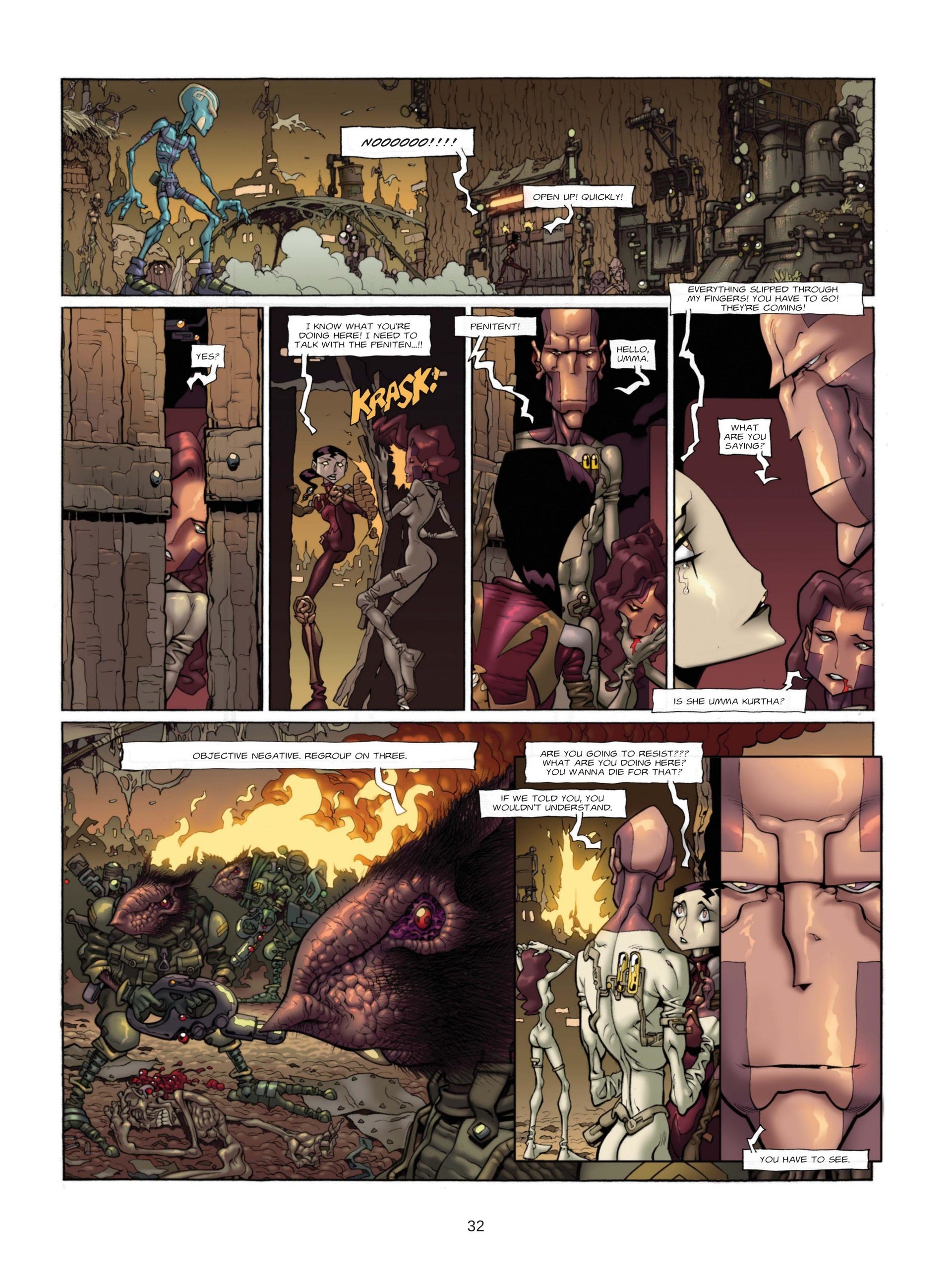 Read online Genetic Grunge comic -  Issue #2 - 34