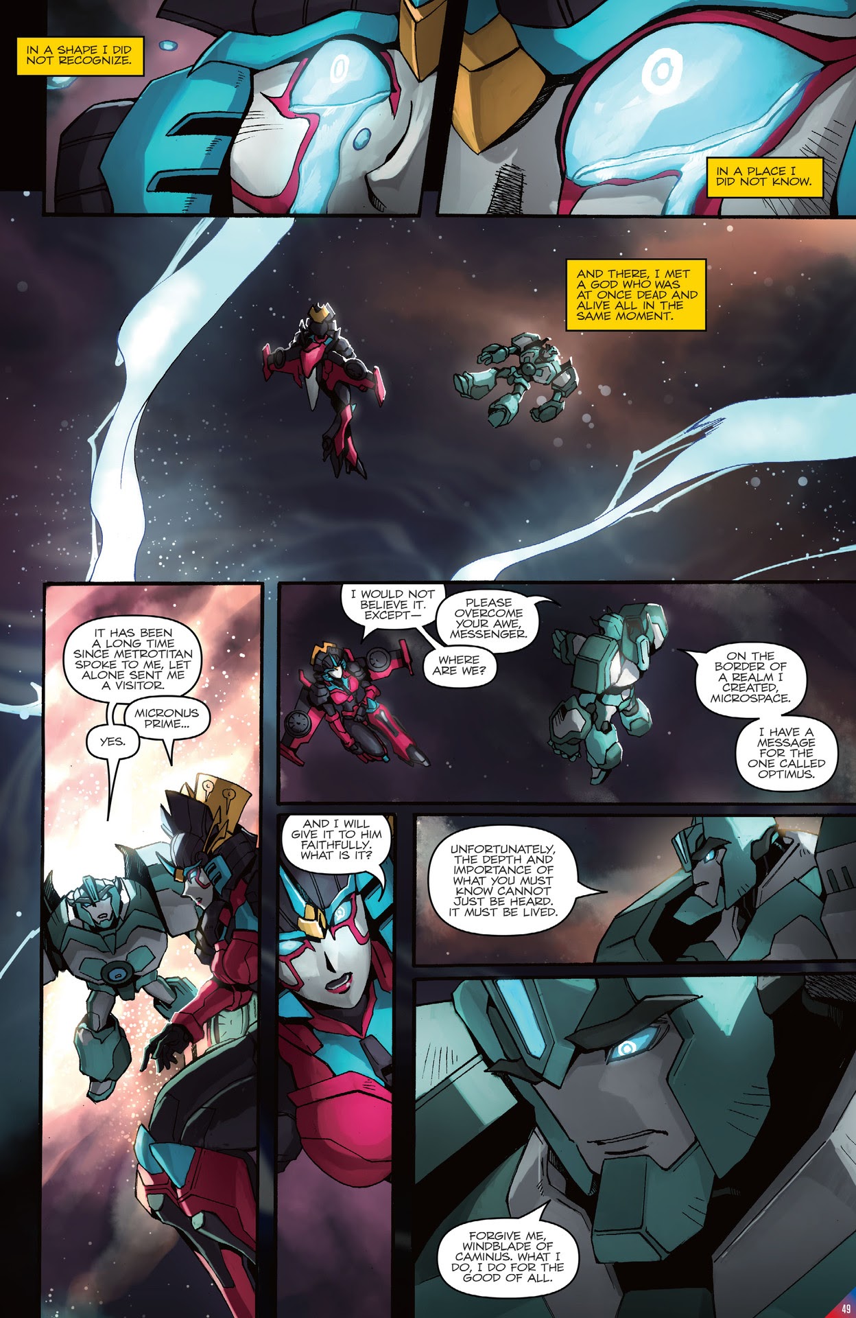 Read online Transformers: The IDW Collection Phase Three comic -  Issue # TPB 1 (Part 1) - 49