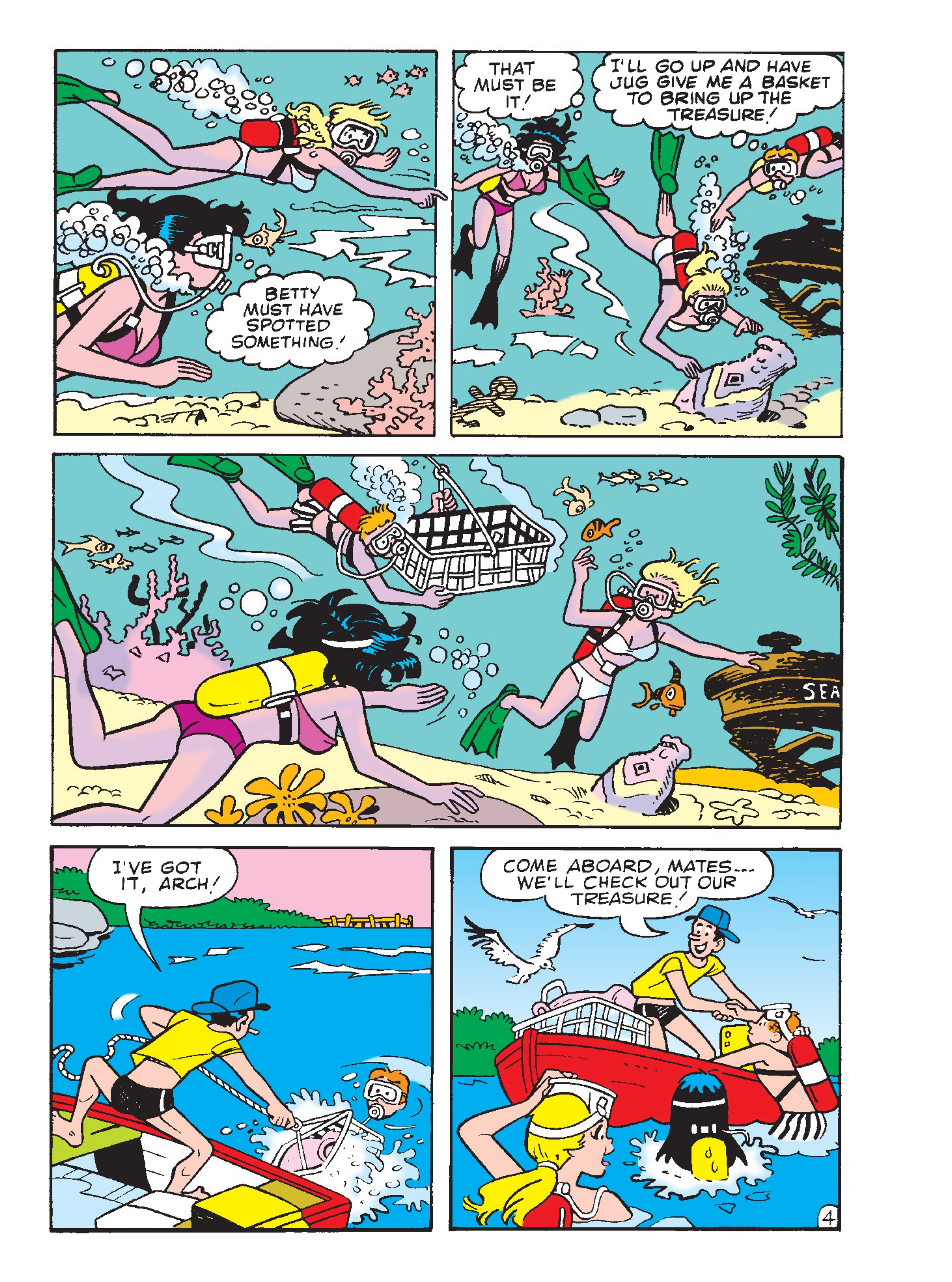 Read online Betty & Veronica Friends Double Digest comic -  Issue #271 - 127