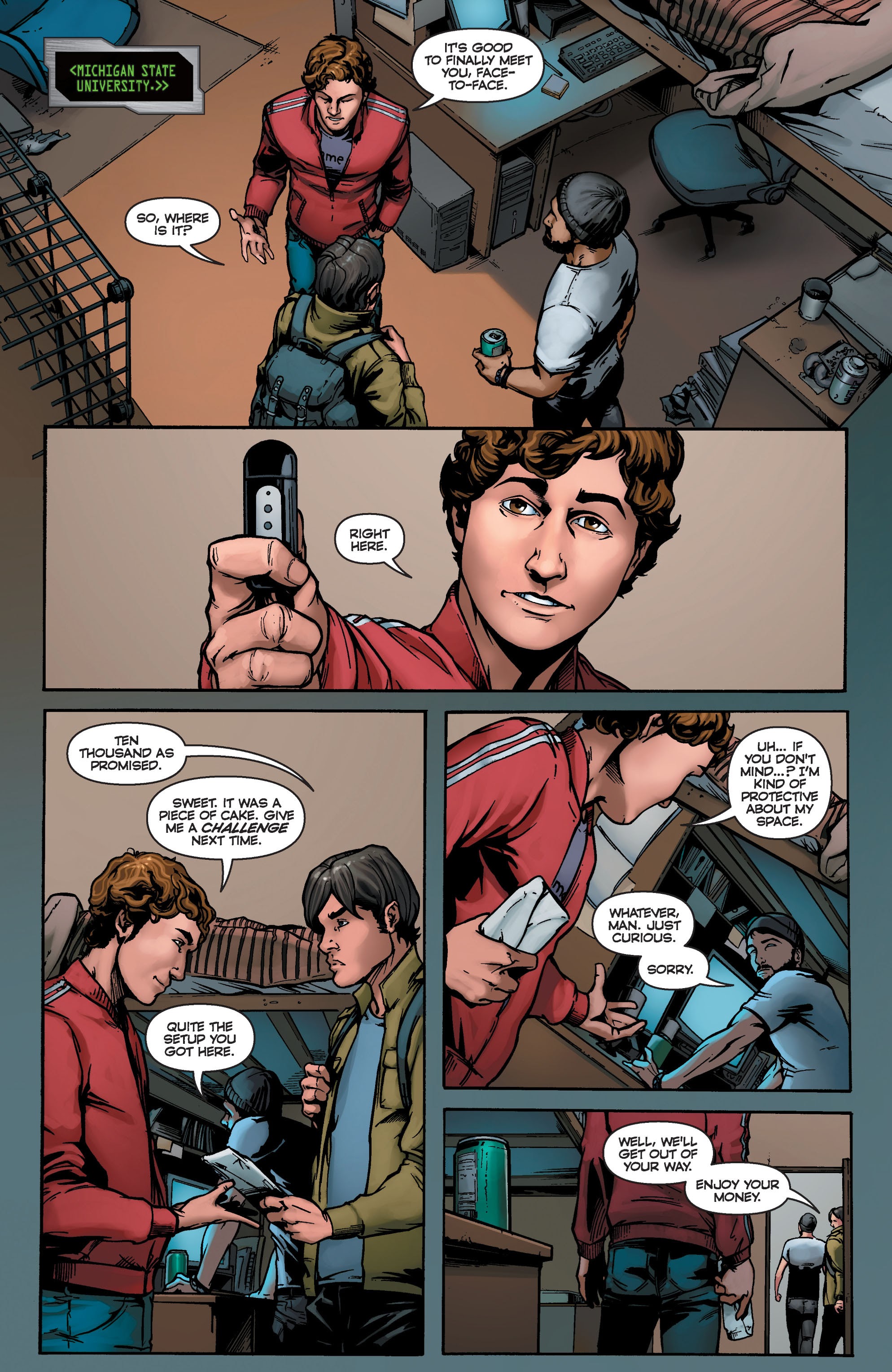 Read online Mindfield comic -  Issue #1 - 24