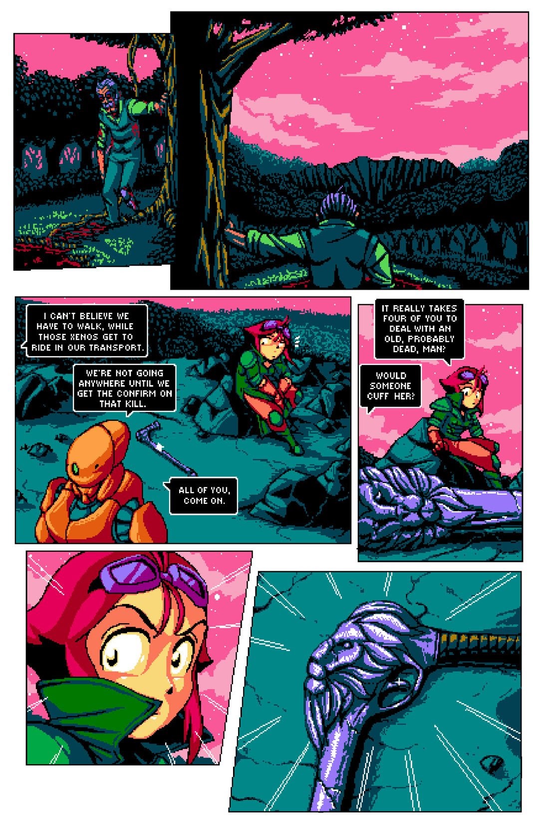 Read online Nova Phase comic -  Issue #4 - 8