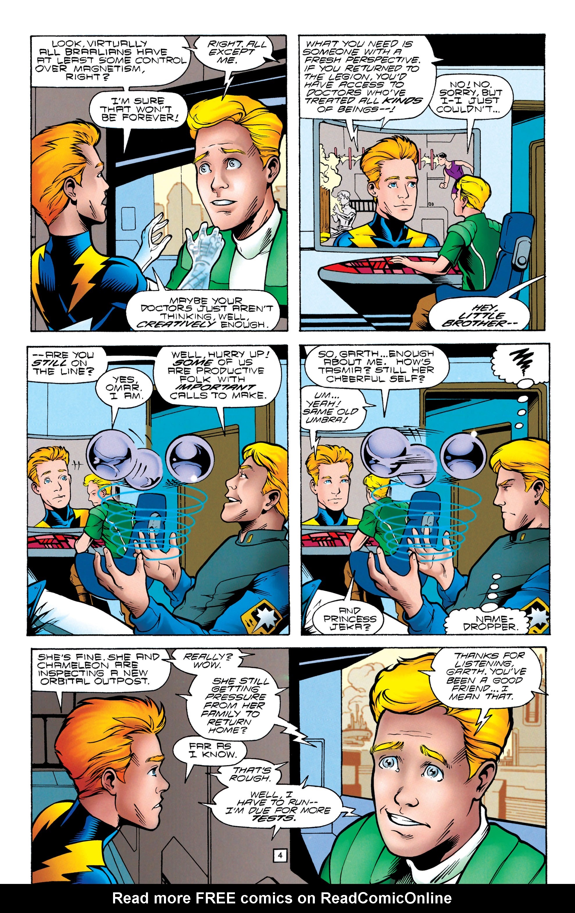 Read online Legionnaires comic -  Issue #55 - 5