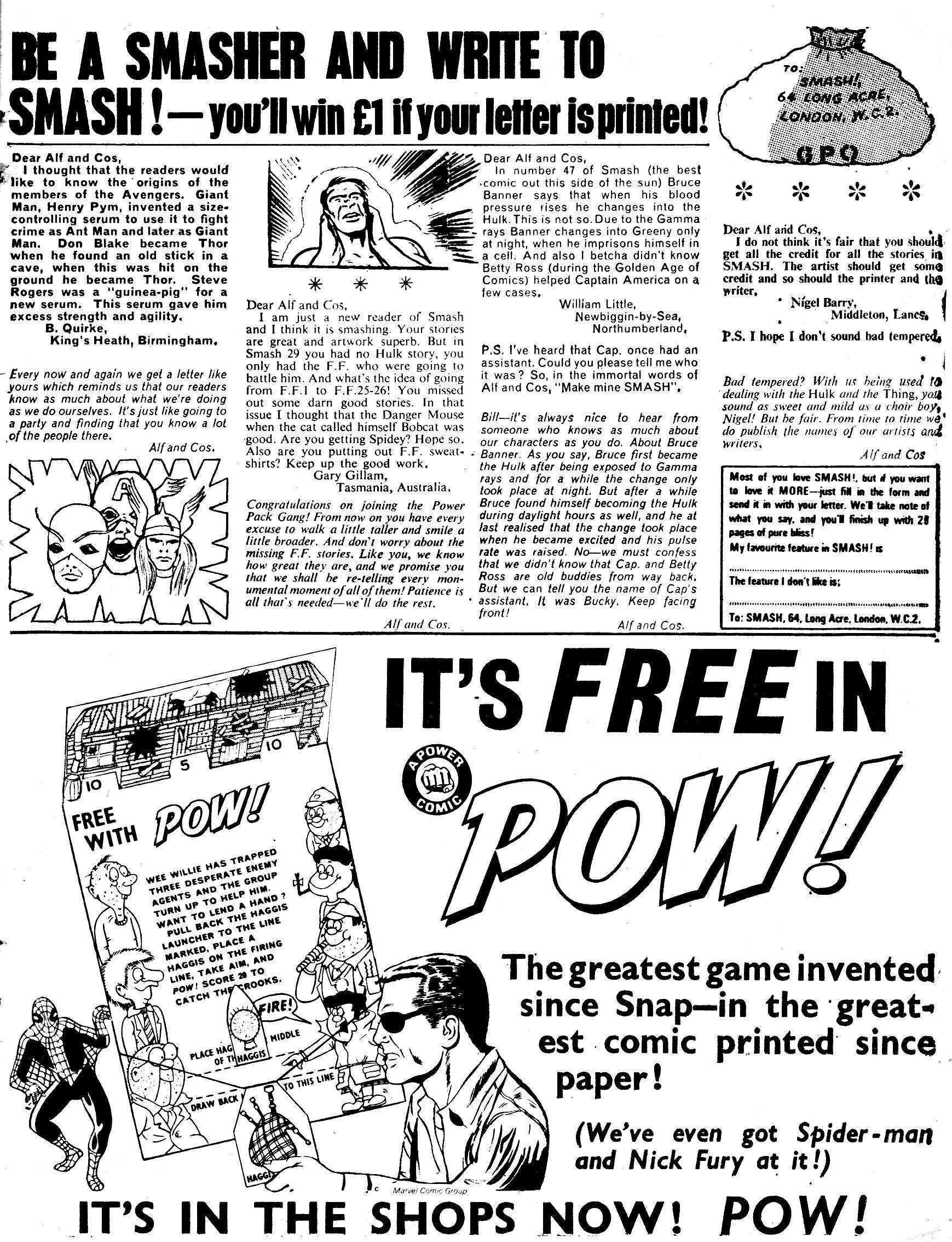Read online Smash! (1966) comic -  Issue #53 - 23