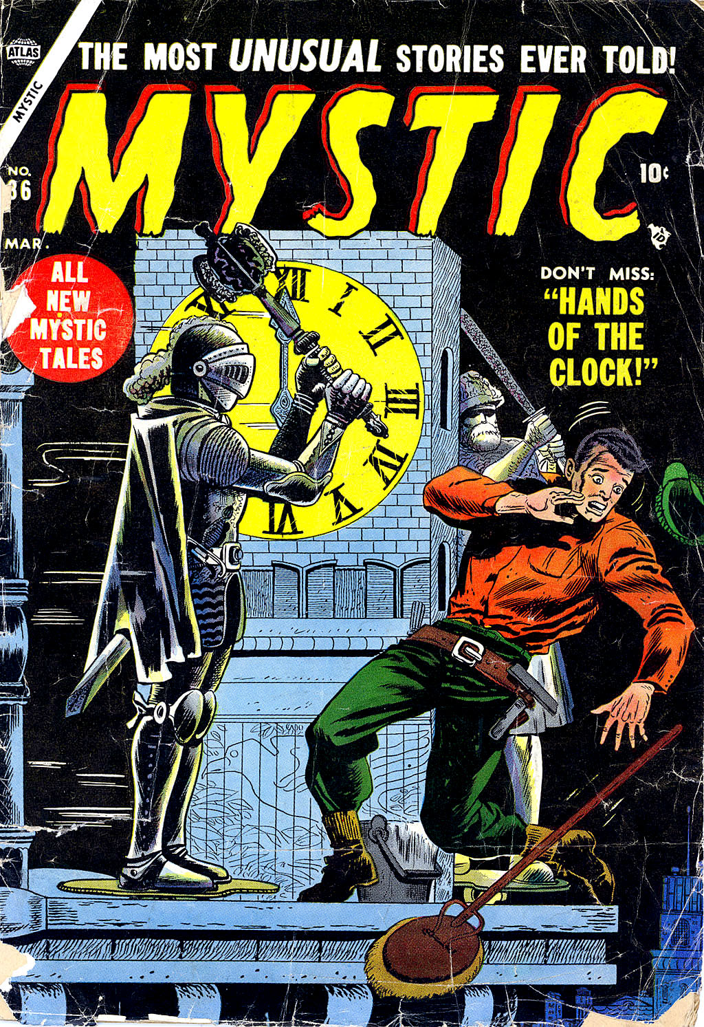 Read online Mystic (1951) comic -  Issue #36 - 1