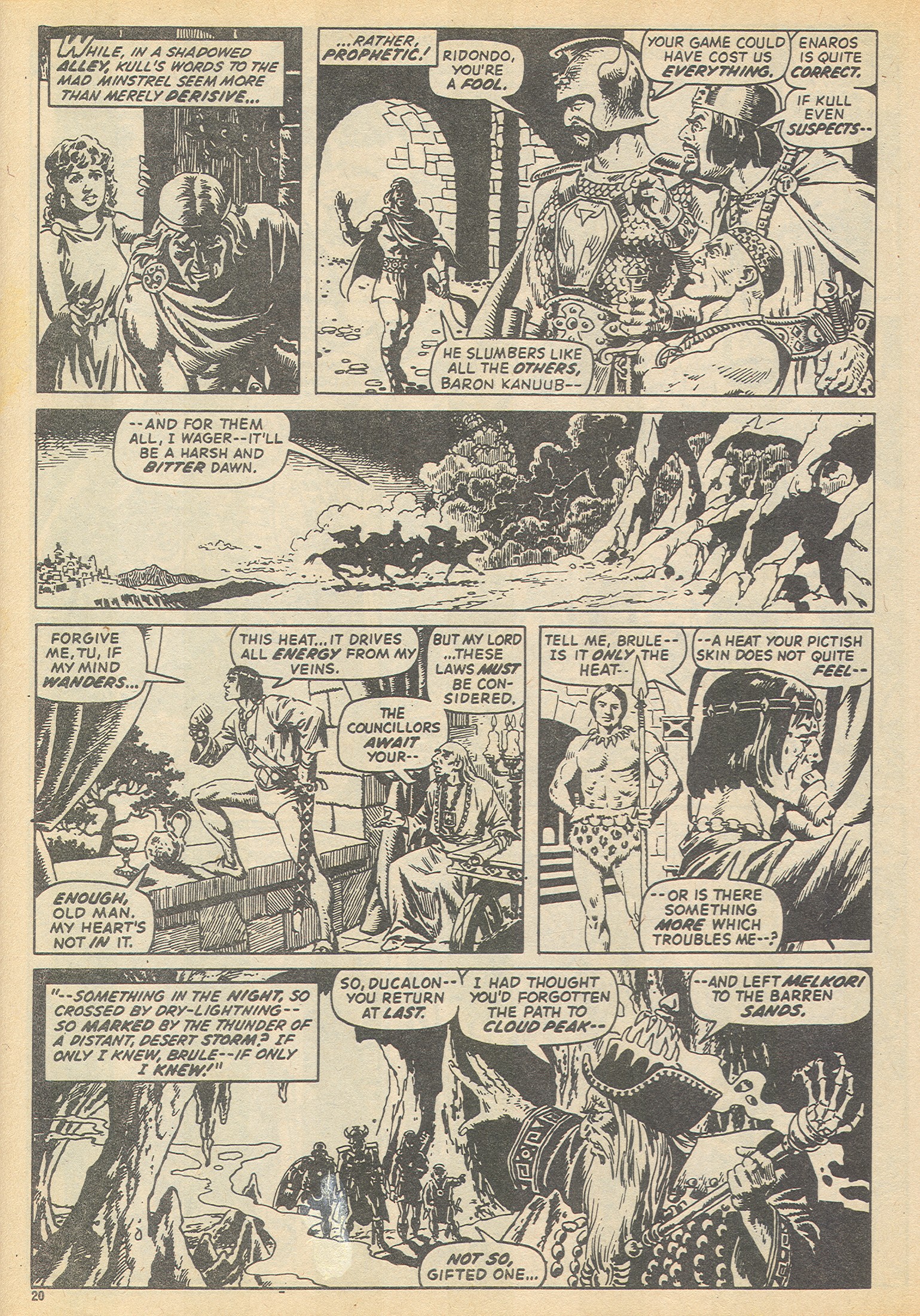 Read online The Savage Sword of Conan (1975) comic -  Issue #11 - 21