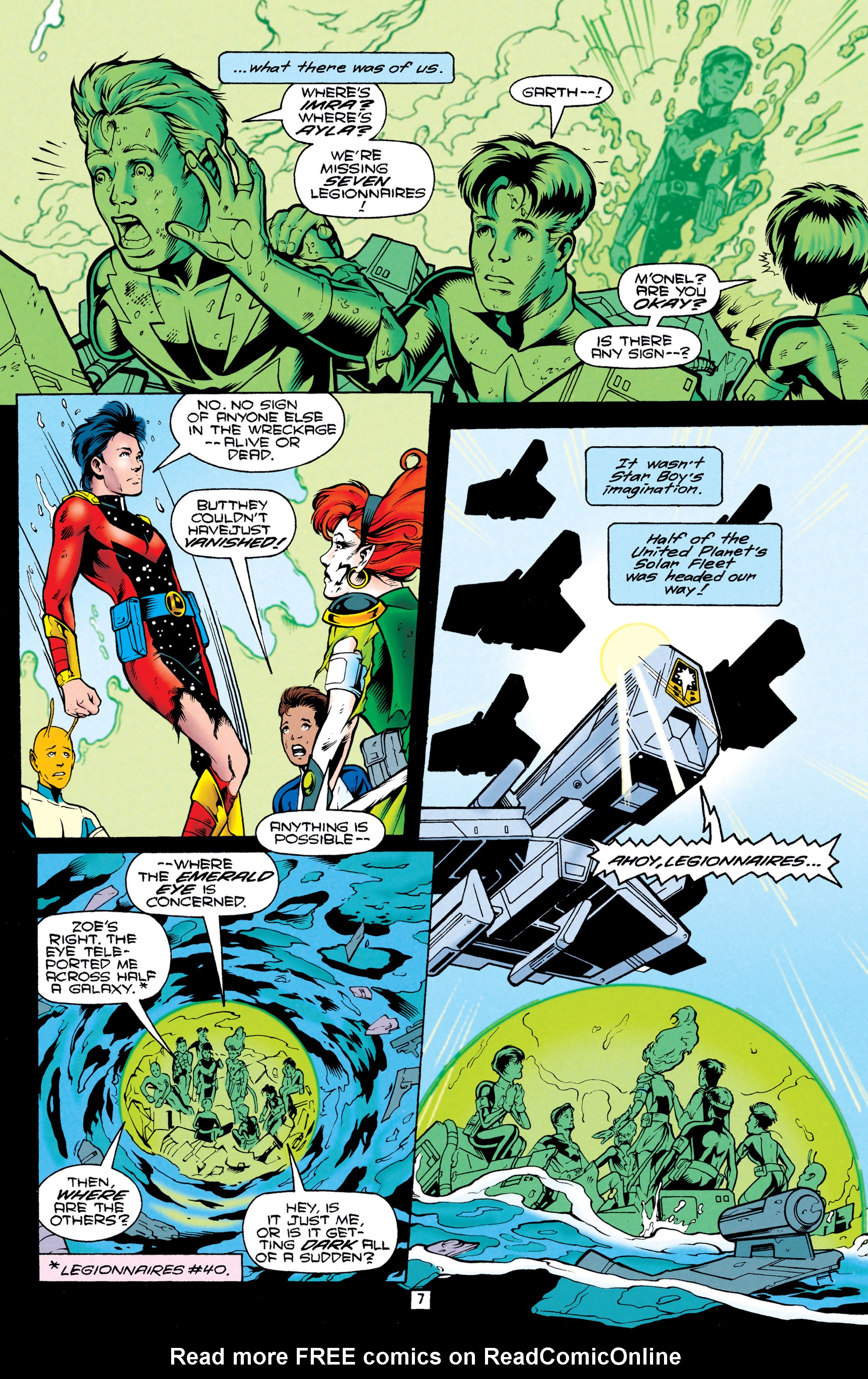 Read online Legionnaires comic -  Issue #41 - 8