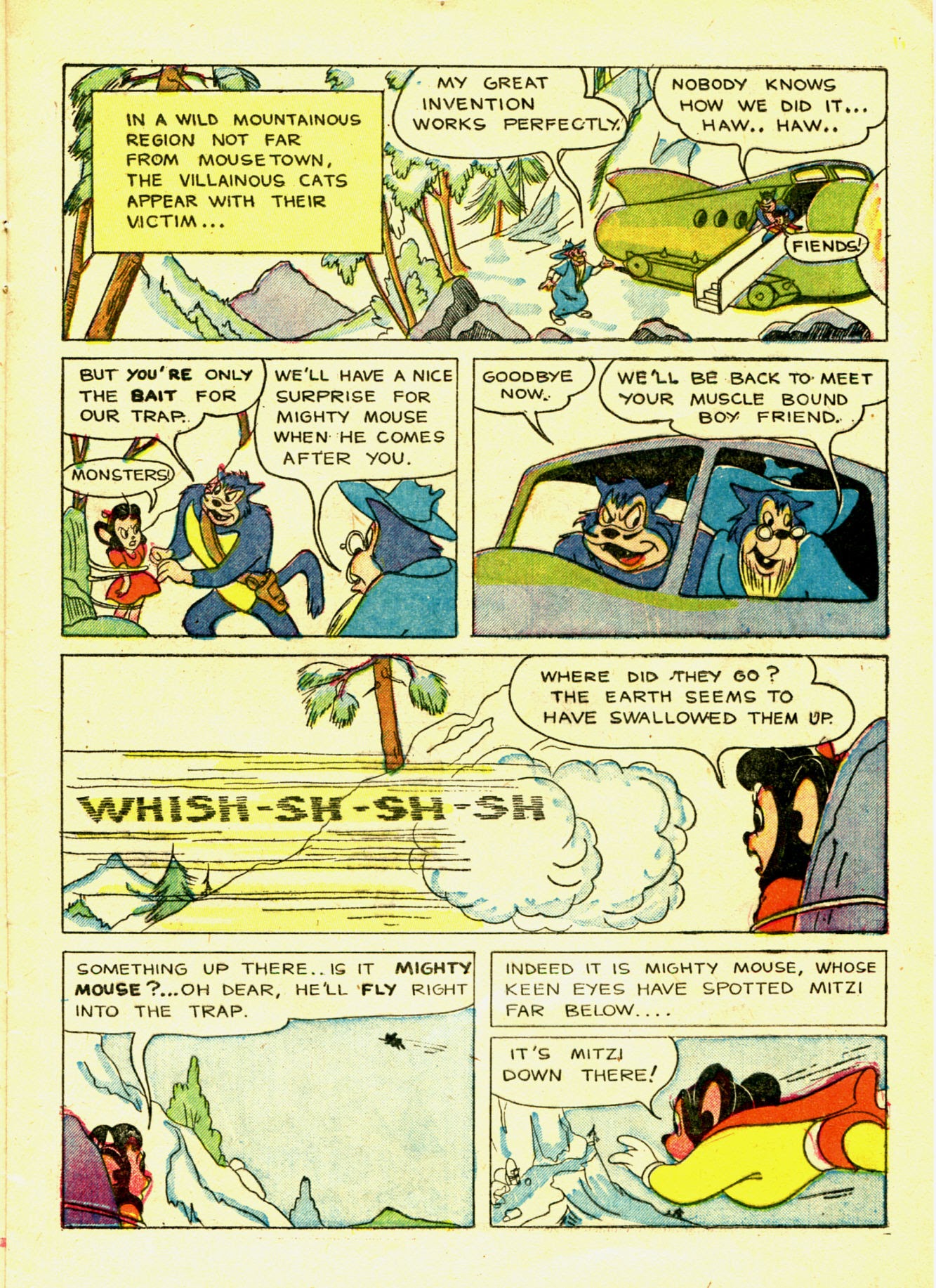 Read online Paul Terry's Mighty Mouse Comics comic -  Issue #36 - 10